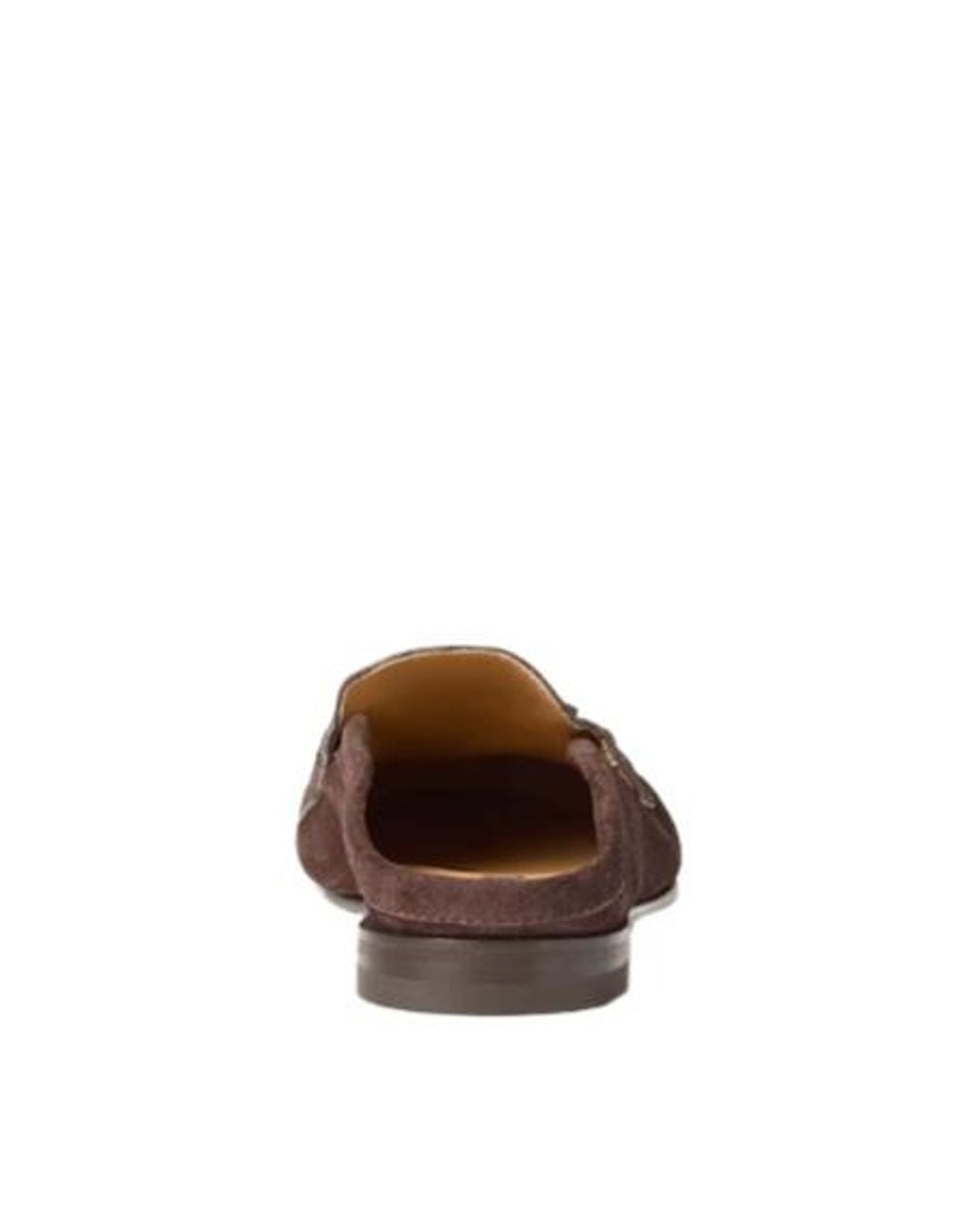 Fendi Brown Dark Suede Sabots