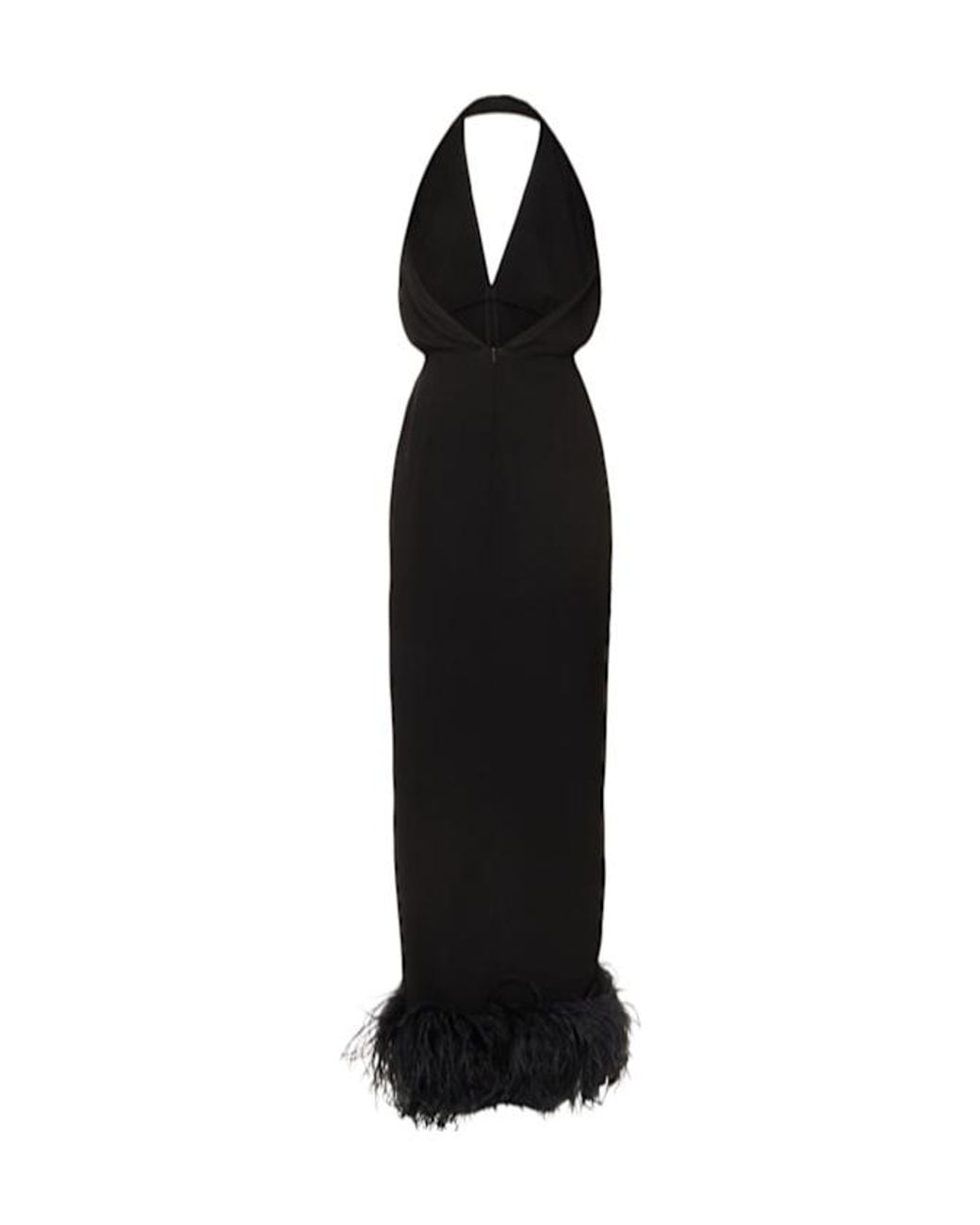 16Arlington Black Backless Dress