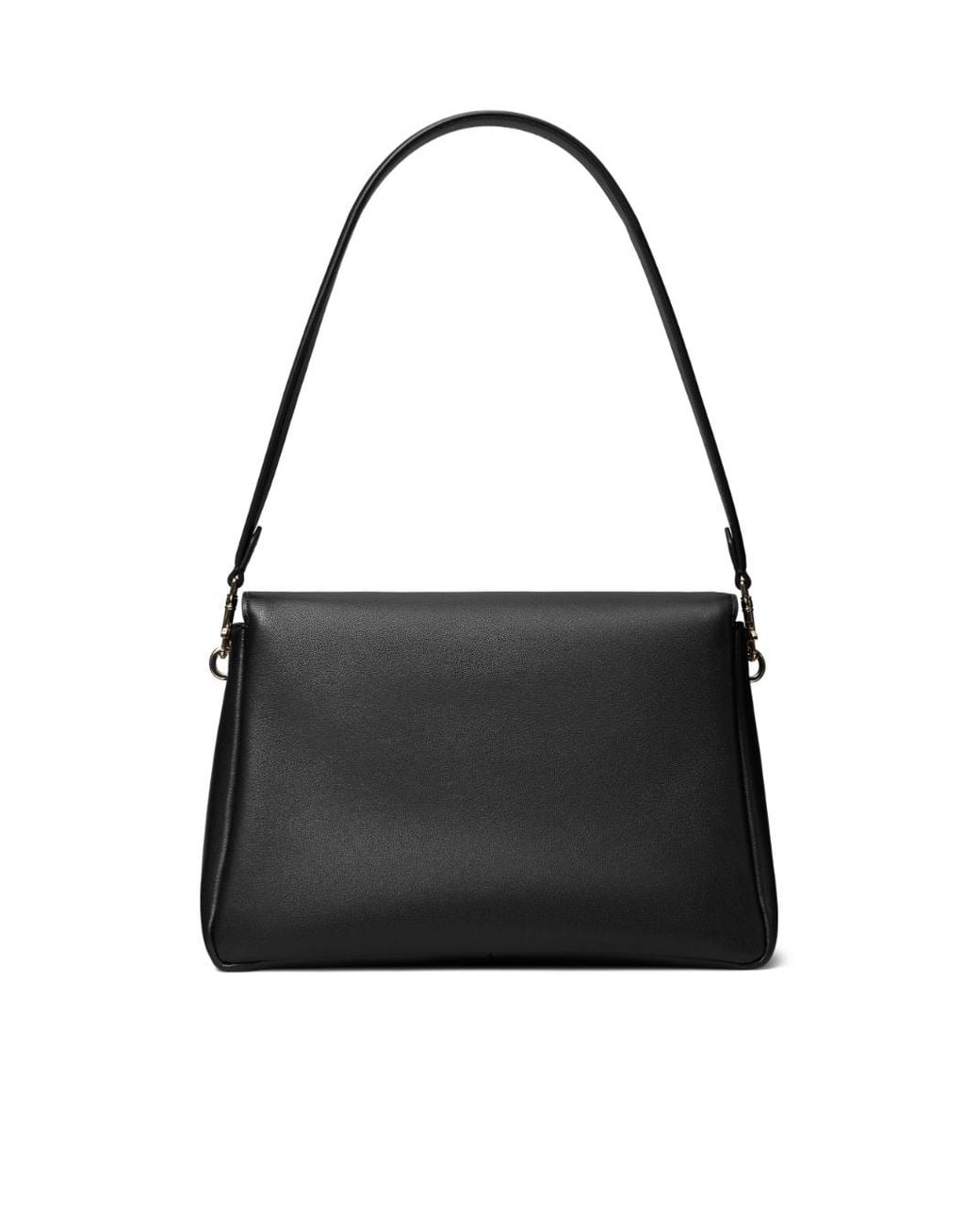 Tory Burch Black Kira Logo Plaque Shoulder Bag
