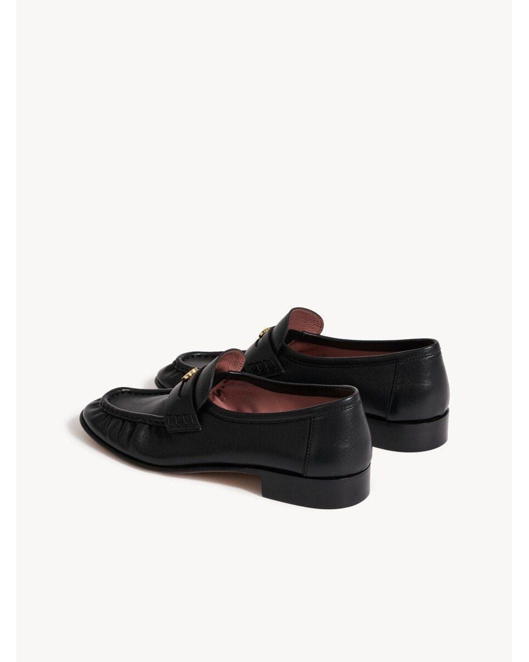 Chloé Black Chloé Letti Loafers
