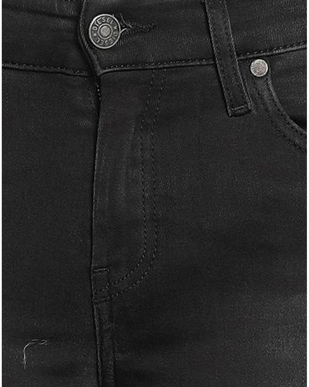 DIESEL Black Slim-Fit Jeans