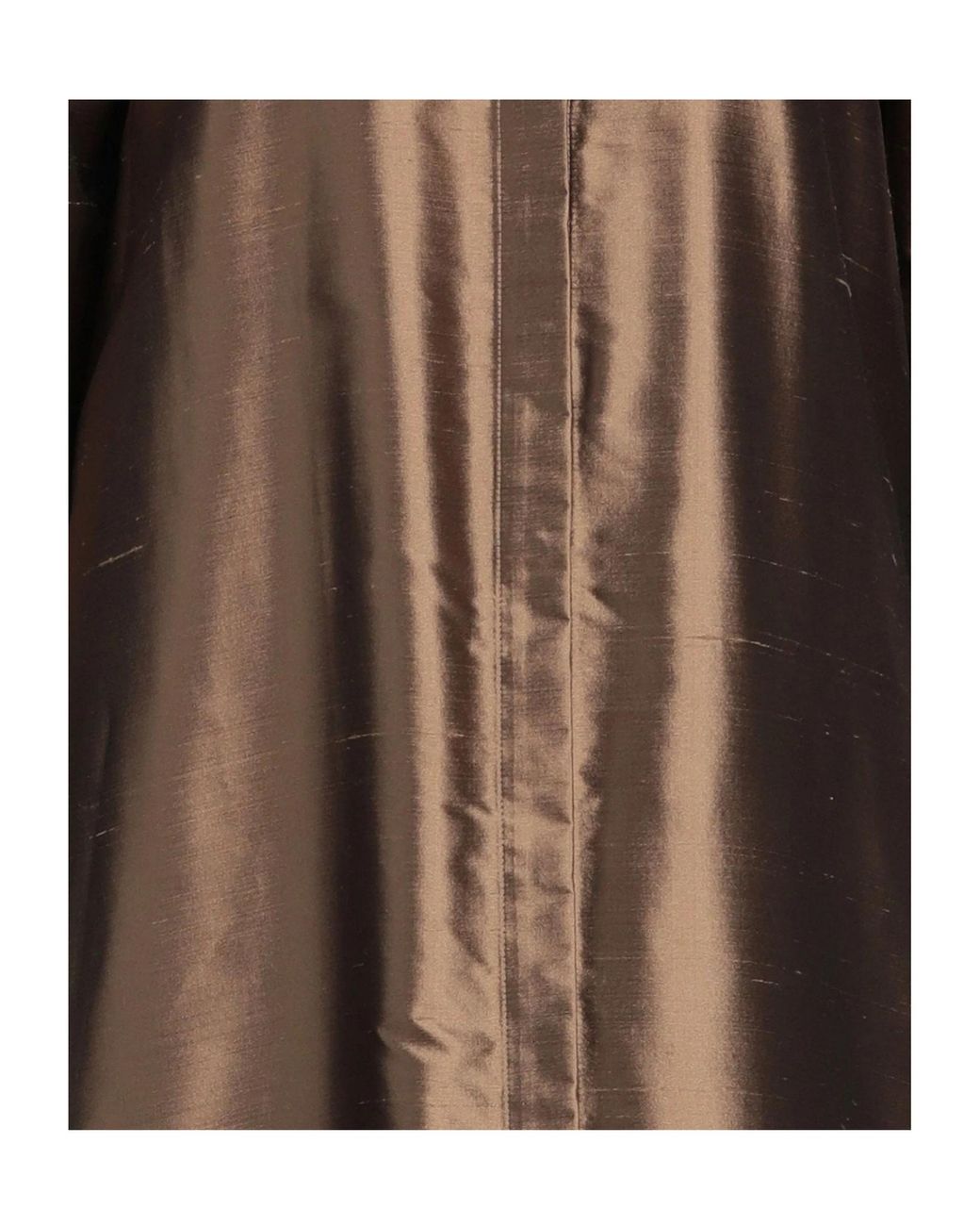 Max Mara Brown Simple Solid Color Shirt Dress