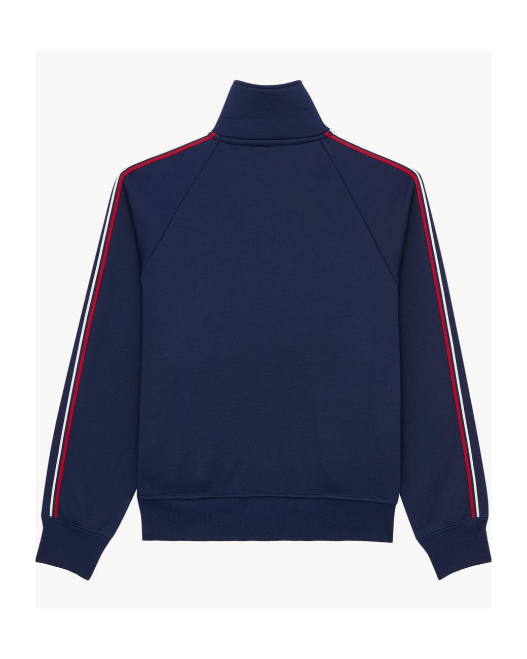 Saint Laurent Blue Zip-Up Track Jacket for men