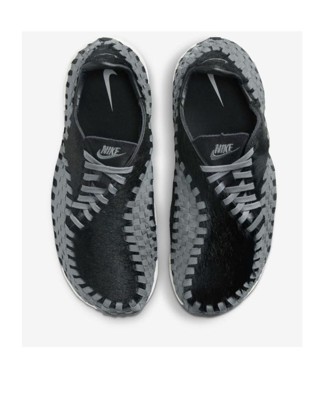 Nike Black Logo Detailed Lace-Up Sneakers