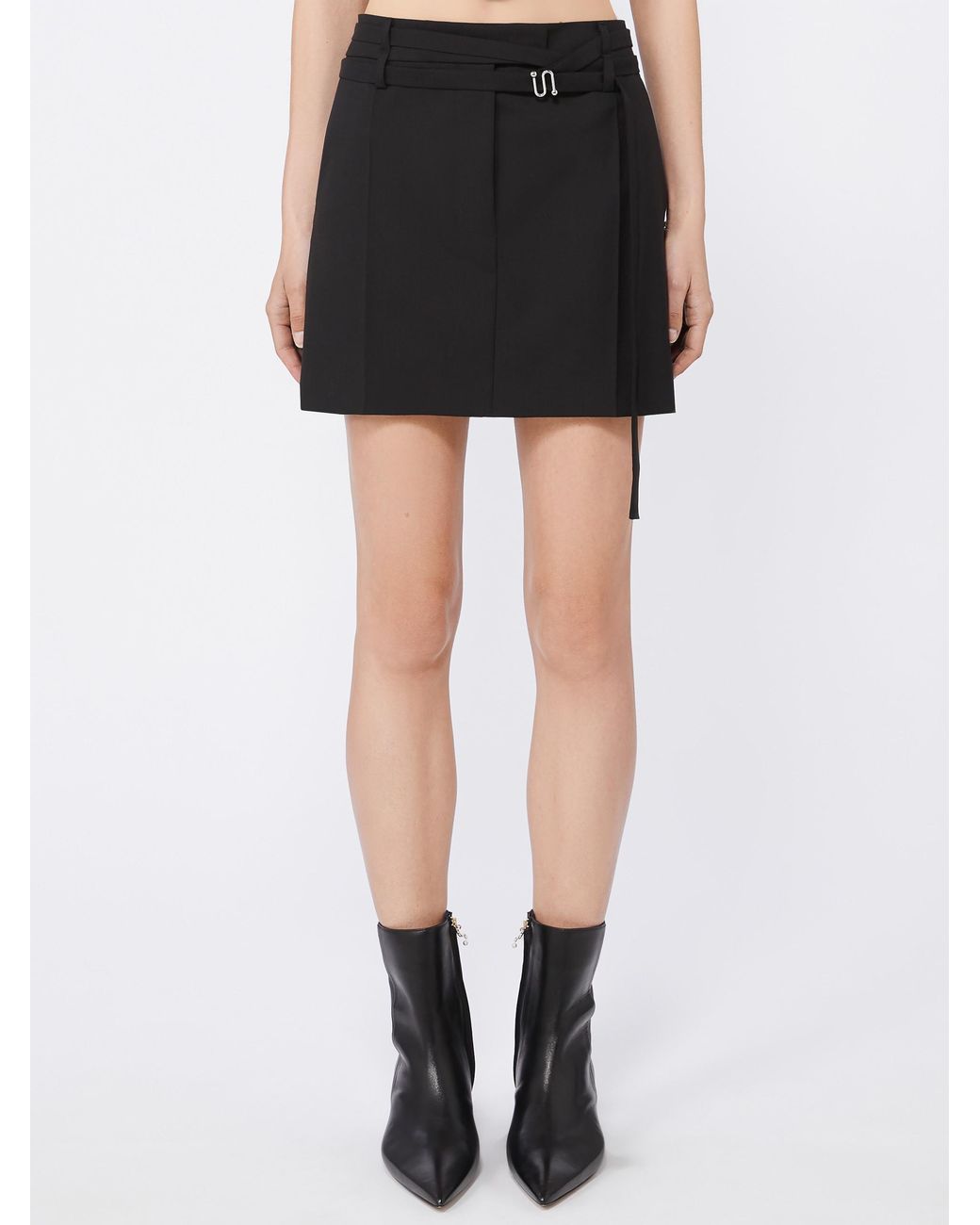 Sportmax Black Fify Mini Skirt