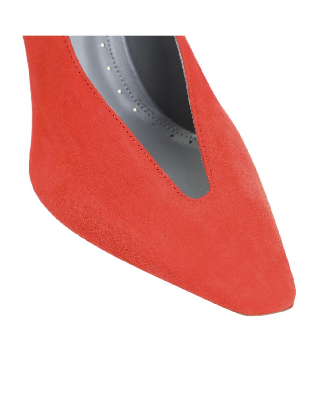 Balenciaga Red Duchesse Pumps