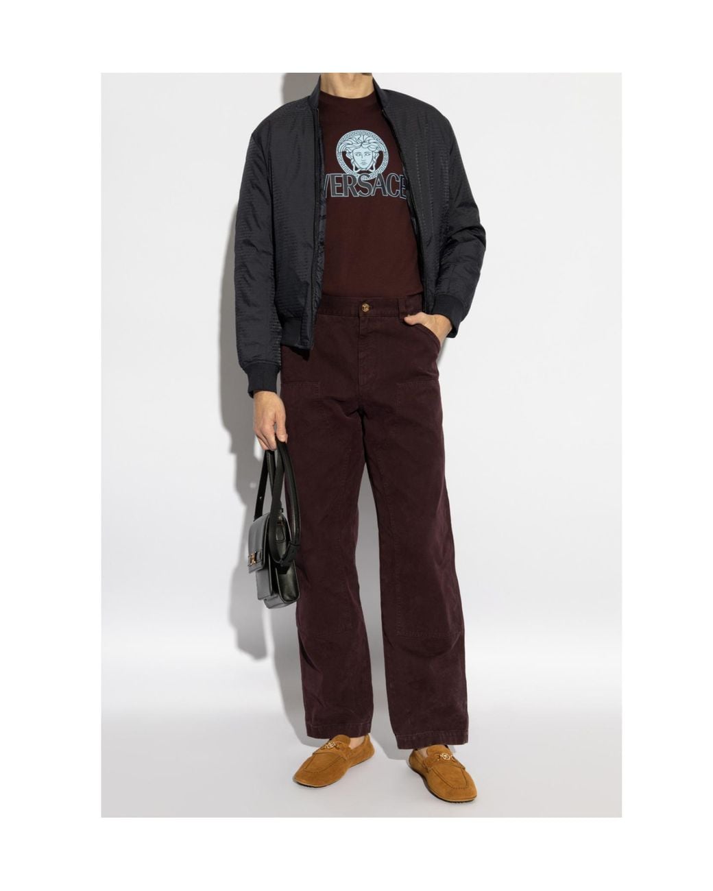 Versace Brown T-Shirts for men