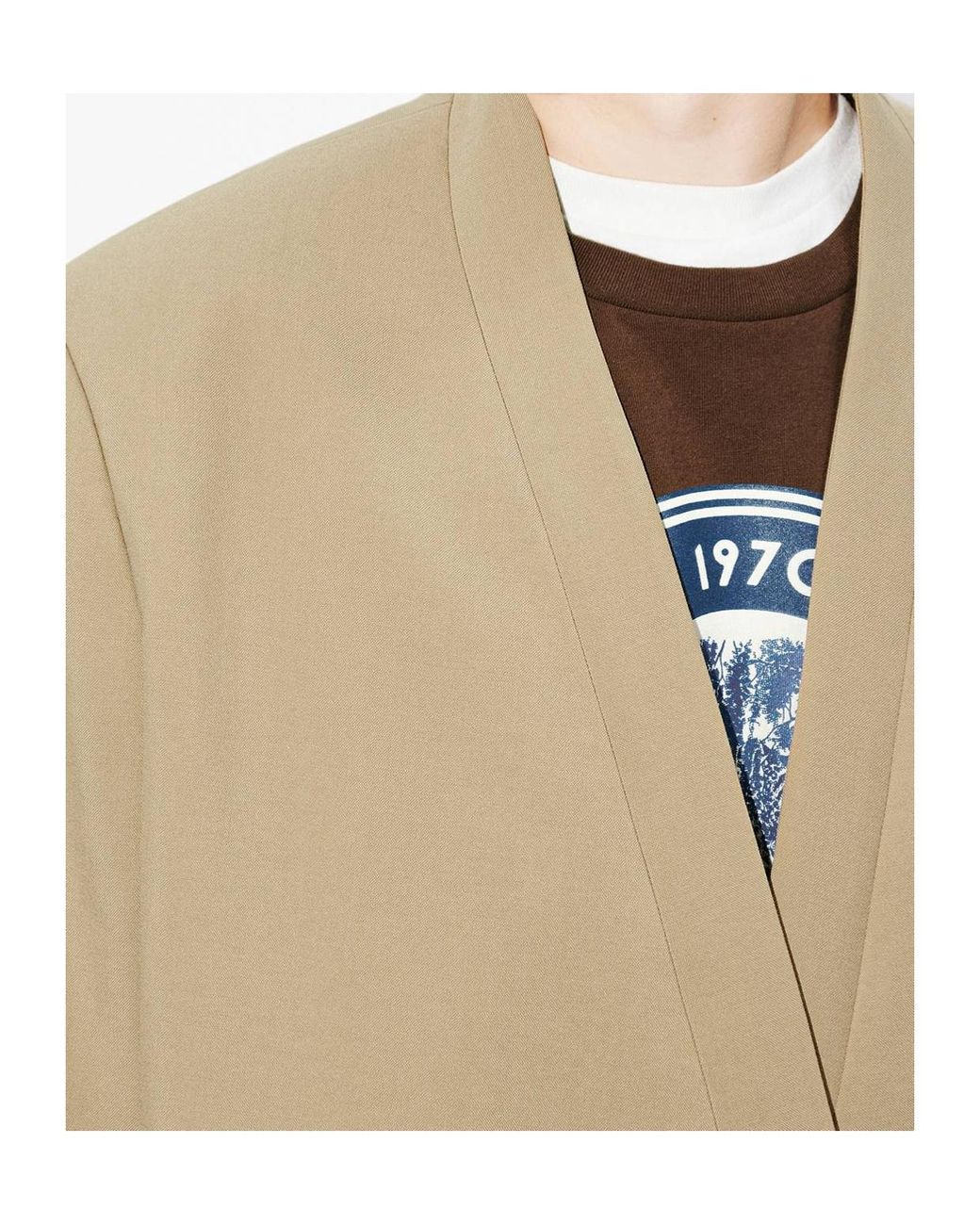 KENZO Natural Tailored Kimono Jacket for men