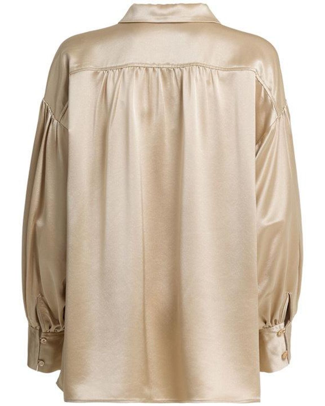 By Malene Birger Natural Long-Sleeved Shirt