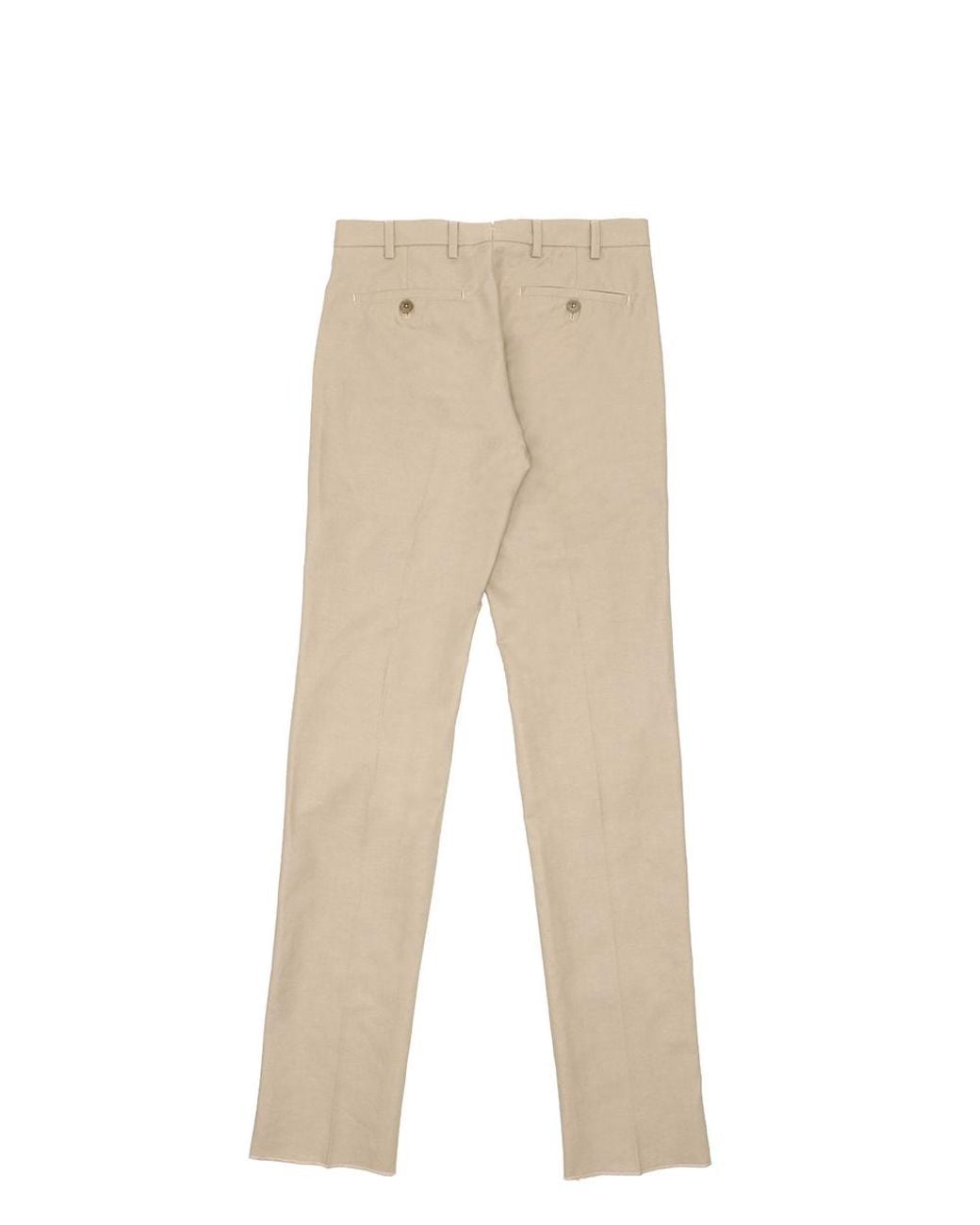 Ferragamo Natural Straight Casual Pants for men