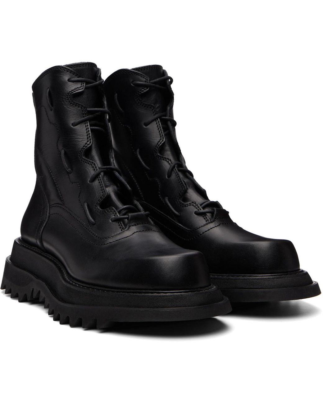 Julius Black 947Fwm1 Mechanical Boots for men