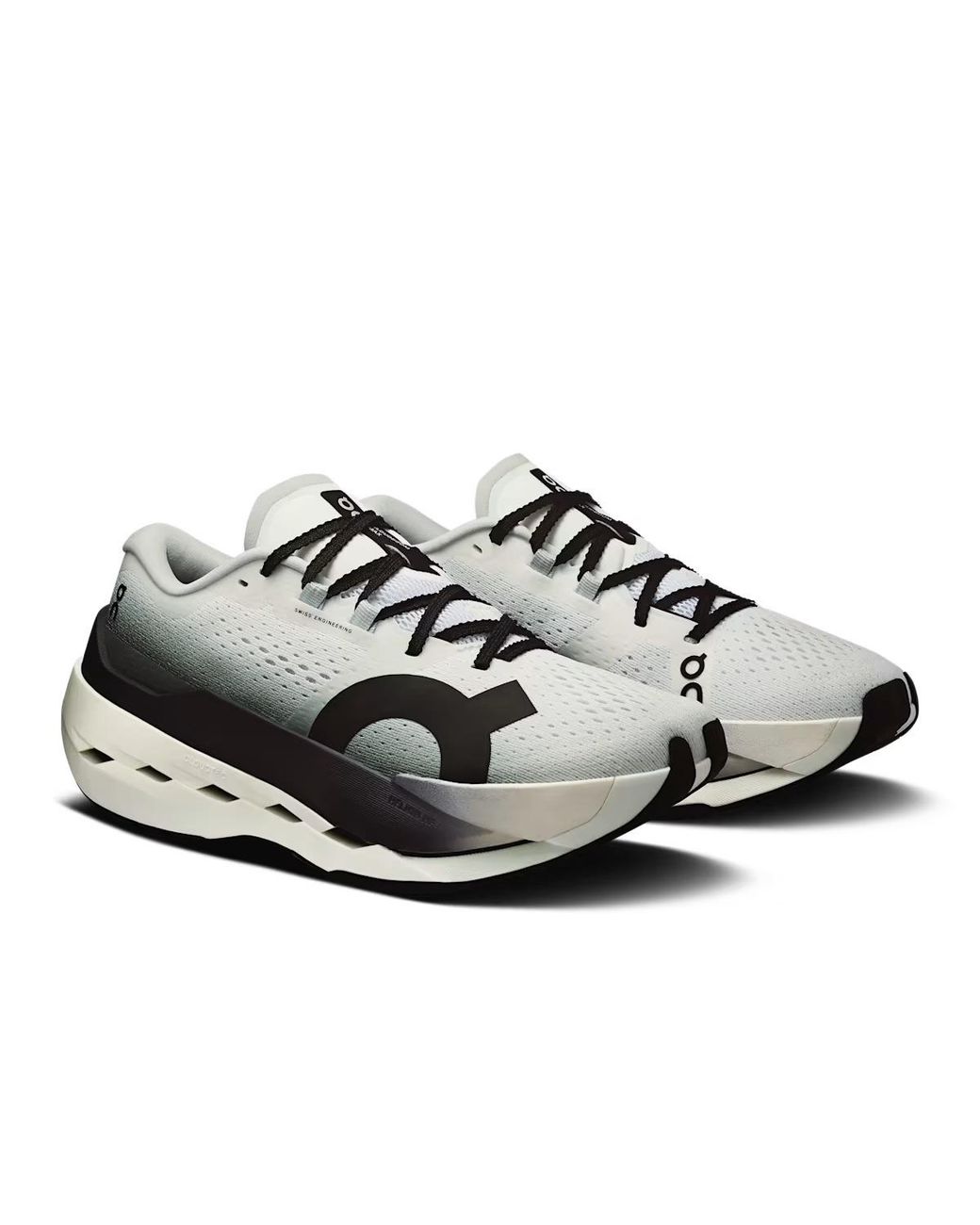 On Shoes Black Running Cloudboom Max Lace-Up Sneakers