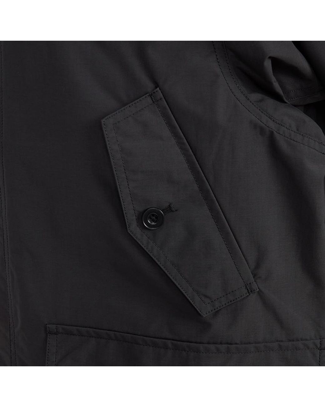 Nanamica Black 2L Pertex Unlimited Field Jacket for men