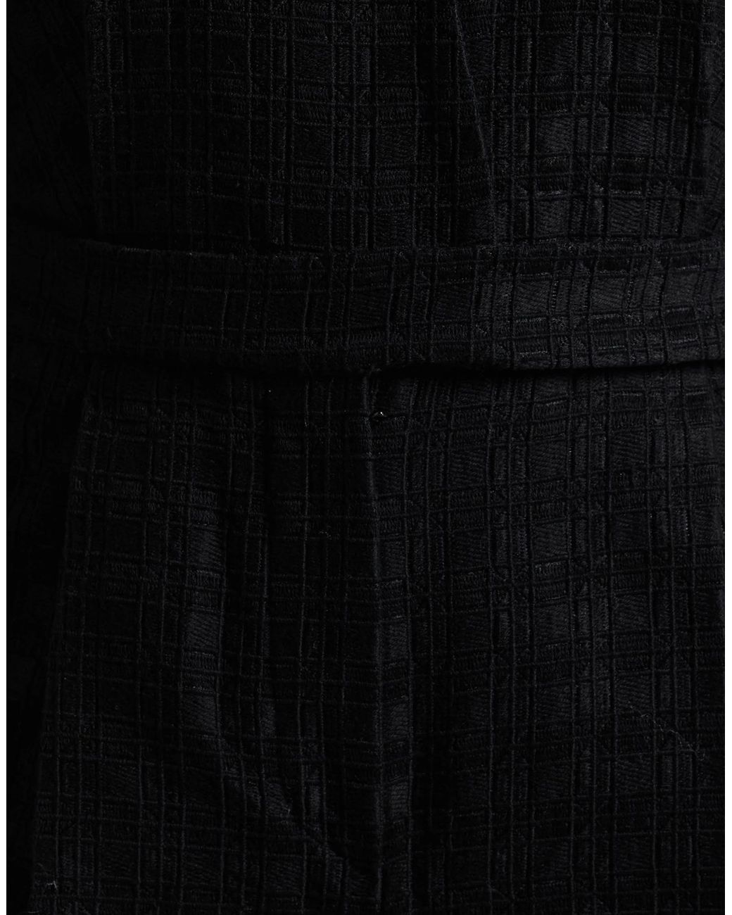 Max Mara Black Tie Fastening Jumpsuits