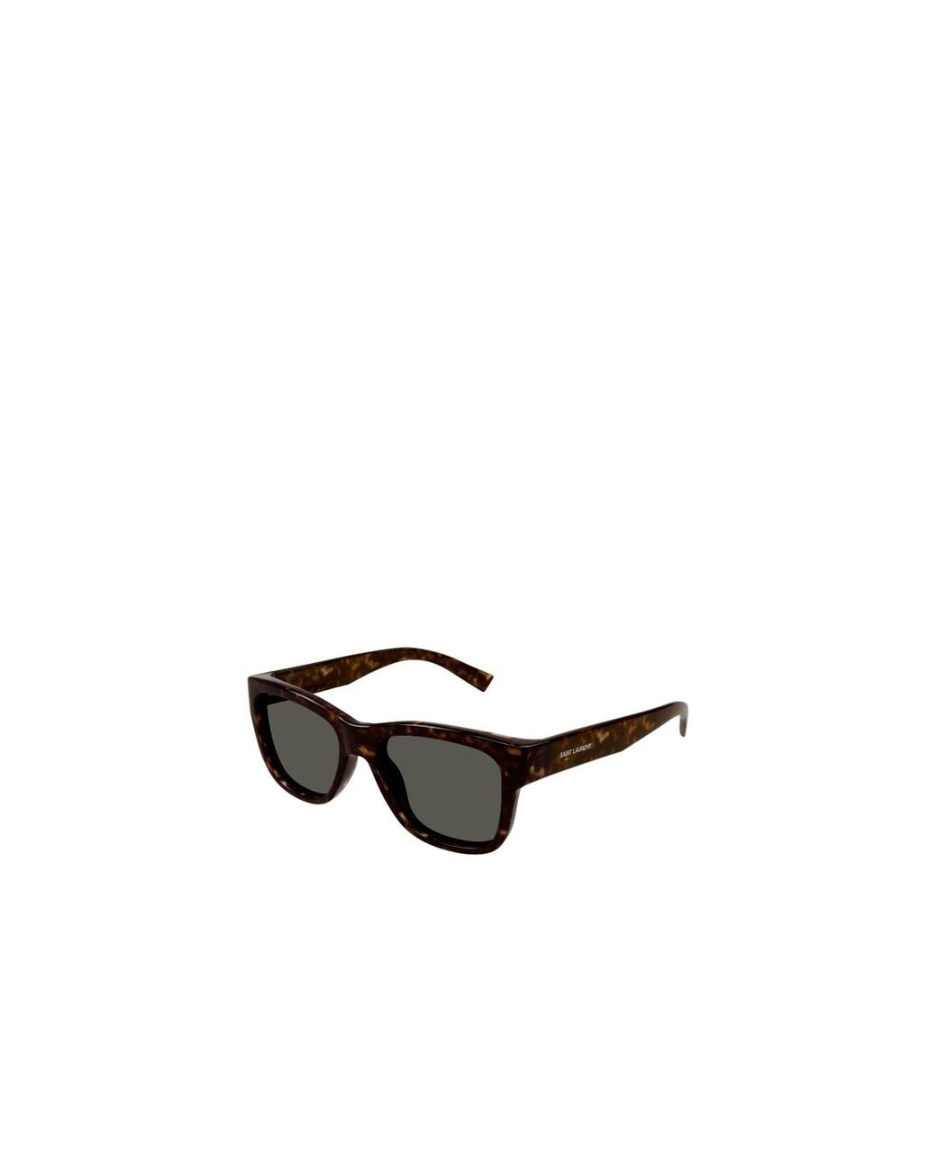 Saint Laurent White Eyewear Butterfly Frame Sunglasses for men