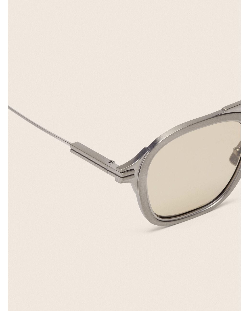 Zegna Metallic Geometric Flat Mirror for men