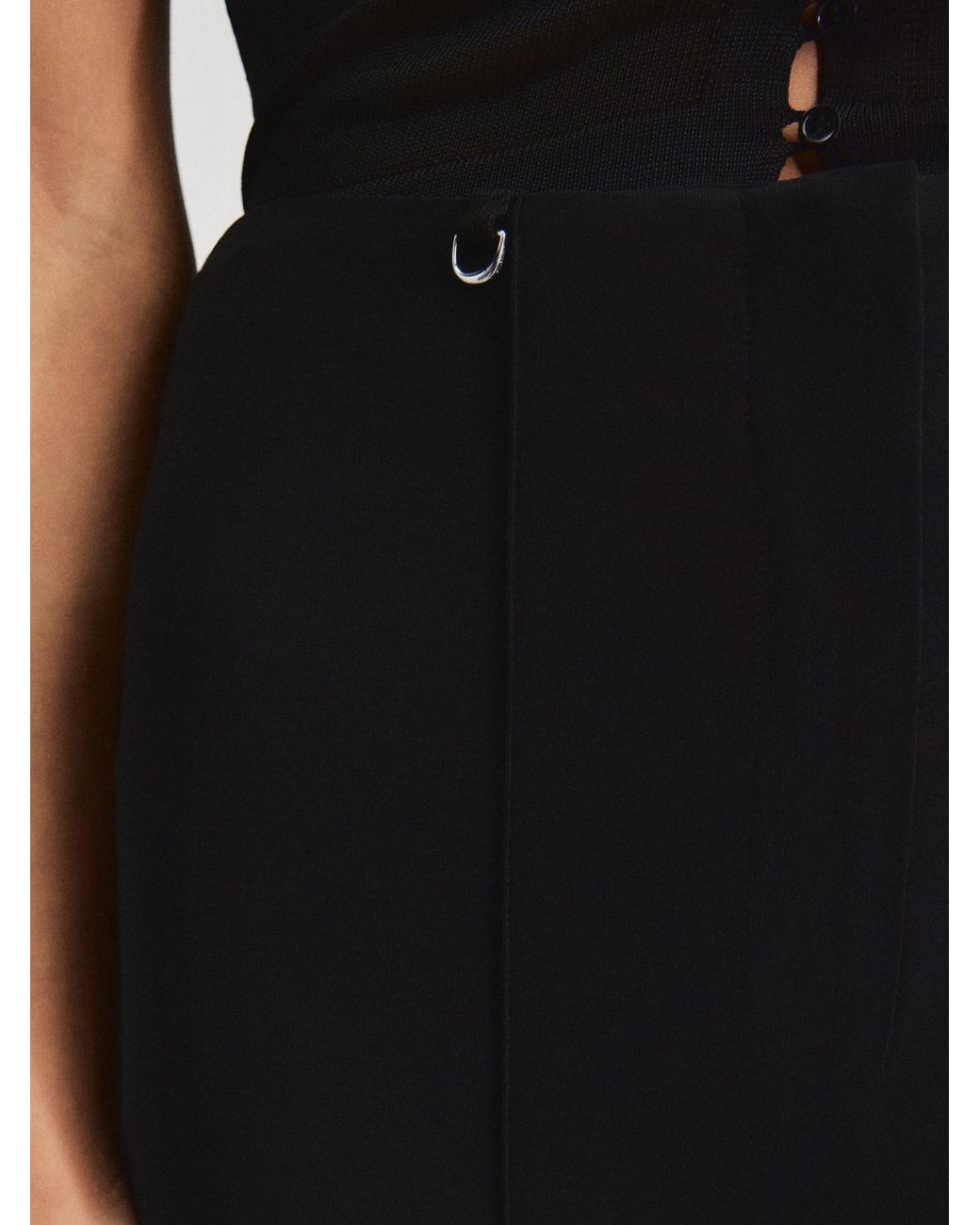Jacquemus Black Le Pantalon Apollo Flared Pants