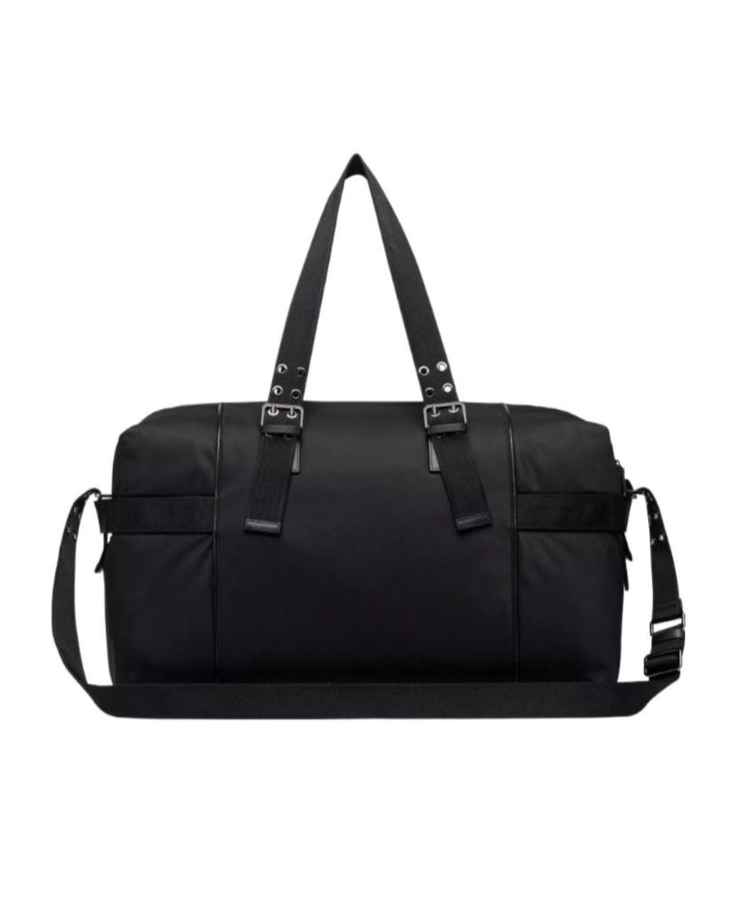 MCM Black Ottomar Nova Weekender Bag for men