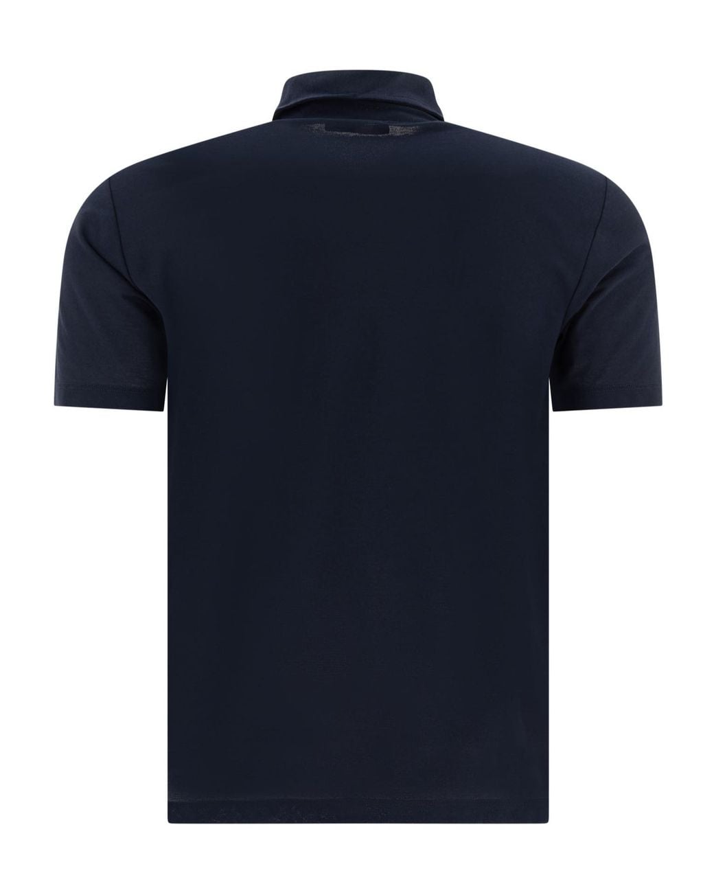 Zanone Blue Classic Polo Shirt for men