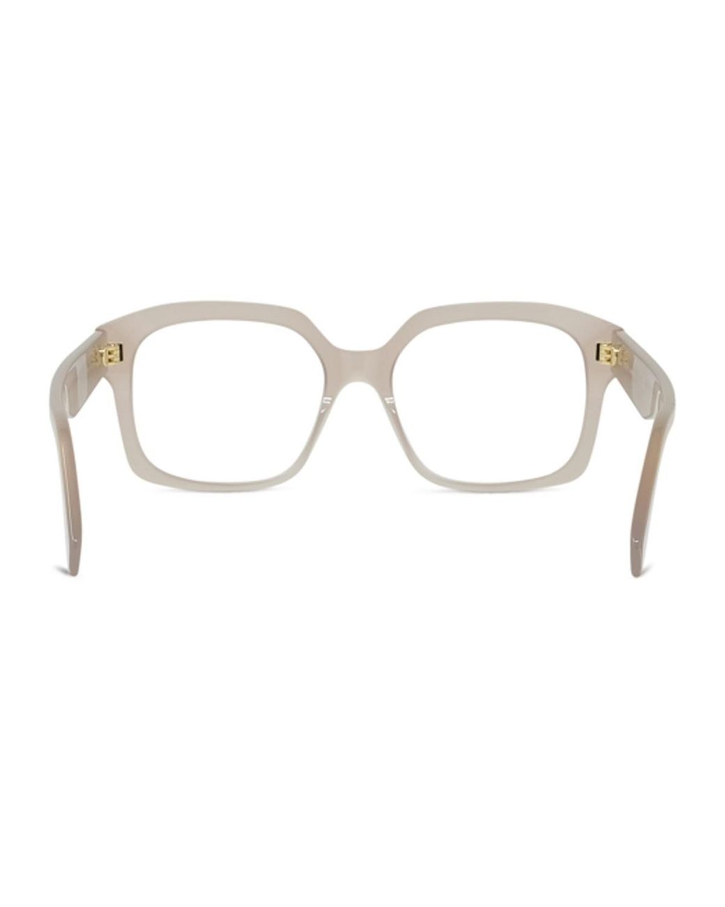 Loewe White Square Frame Glasses