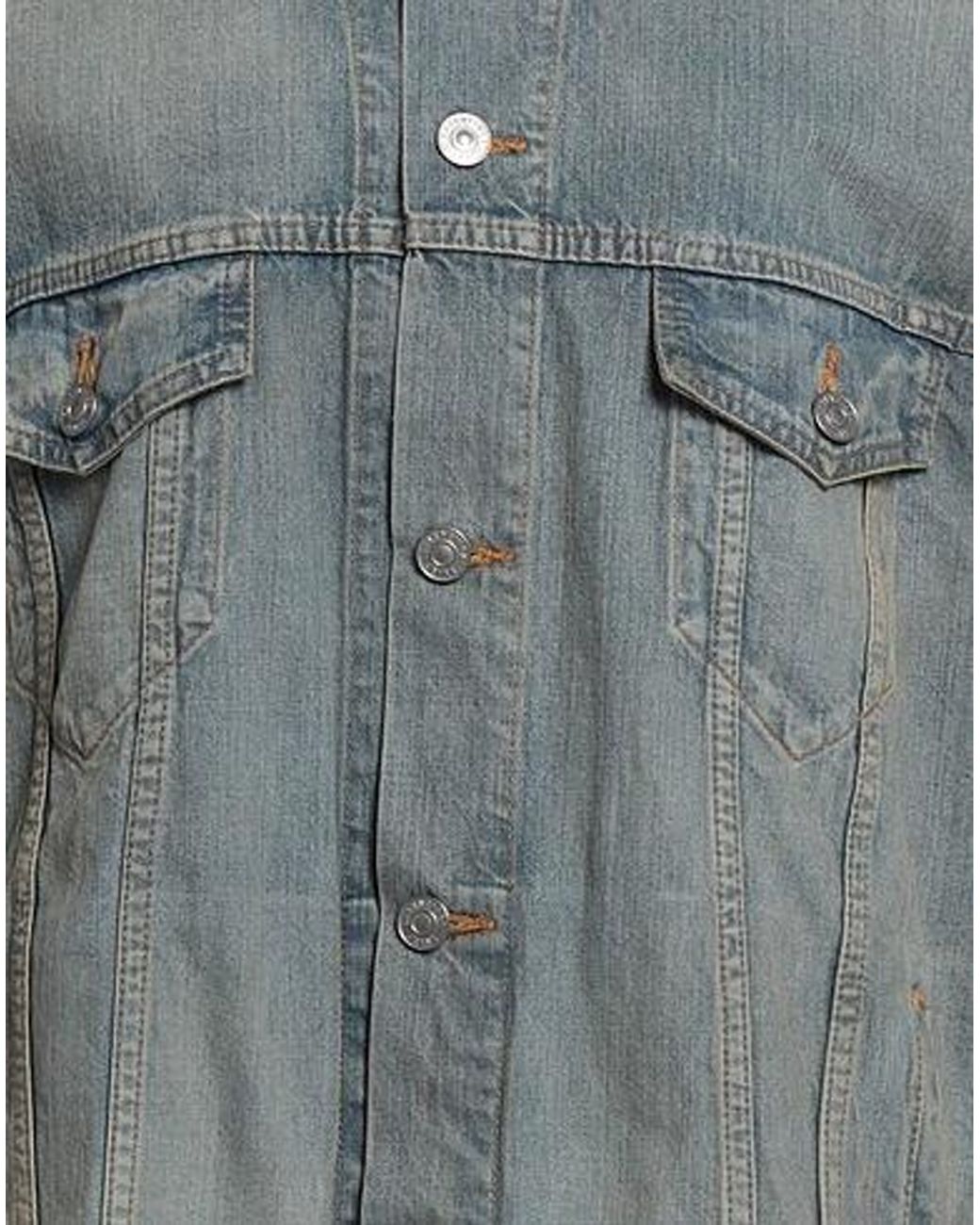Balenciaga Gray Medium Denim Jacket