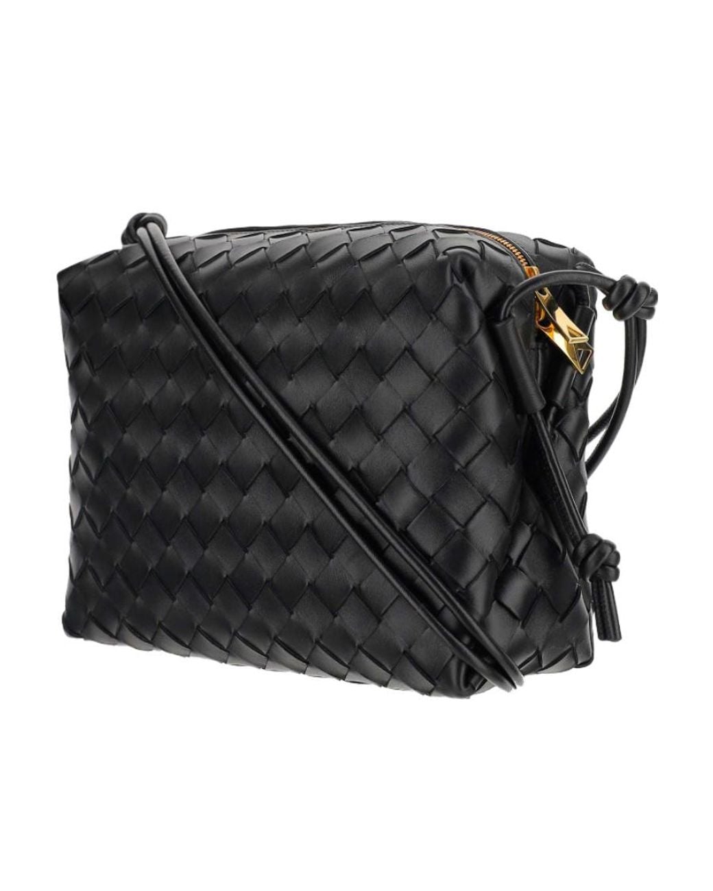 Bottega Veneta Black Small Loop Camera Bag