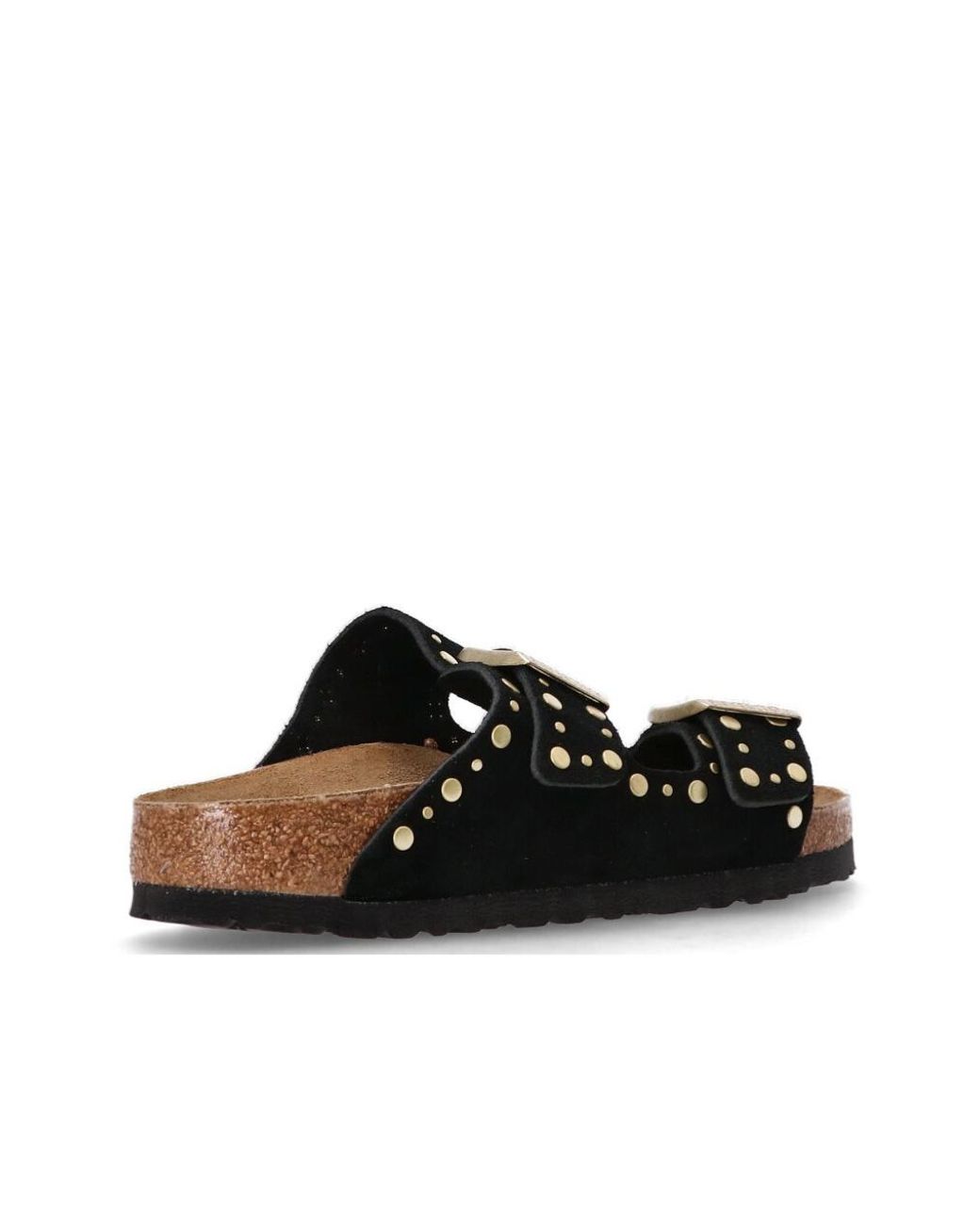 Birkenstock Black Studded Buckle Sandals