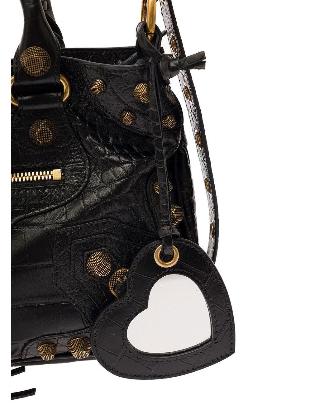 Balenciaga Black Neo Cagole Xs Handbag