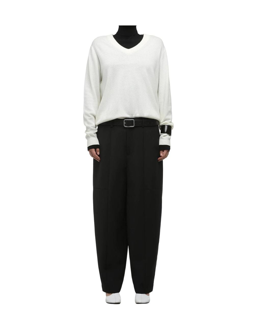 Entire studios Black Carrot Trousers for men