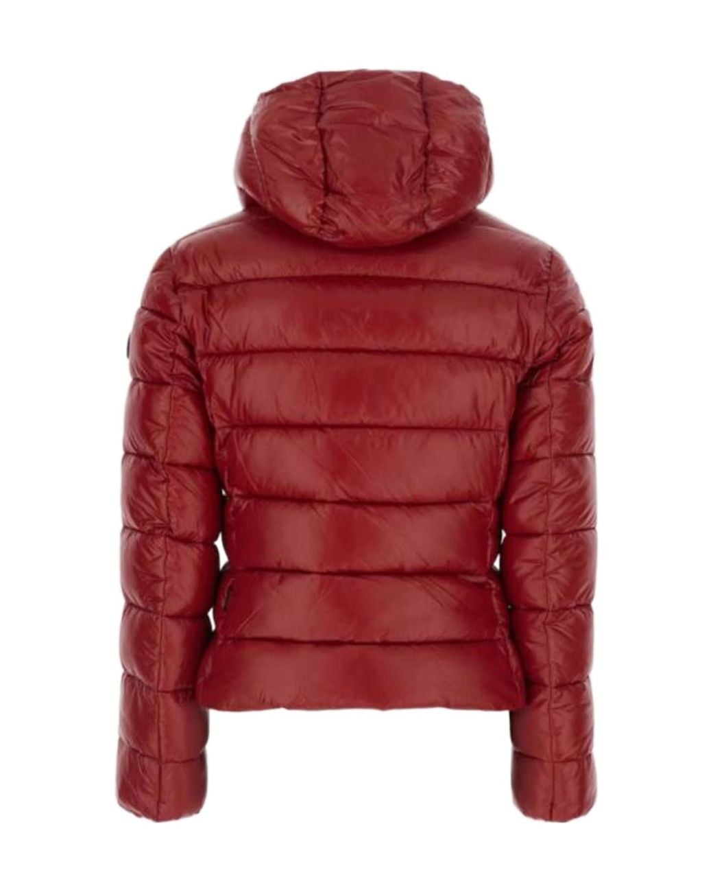 Save The Duck Red Cosmary Hooded Down Jacket