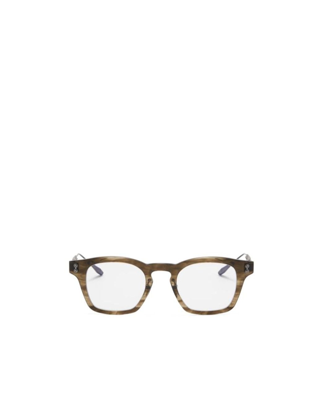 Akoni White Full-Rimmed Plano Lenses for men