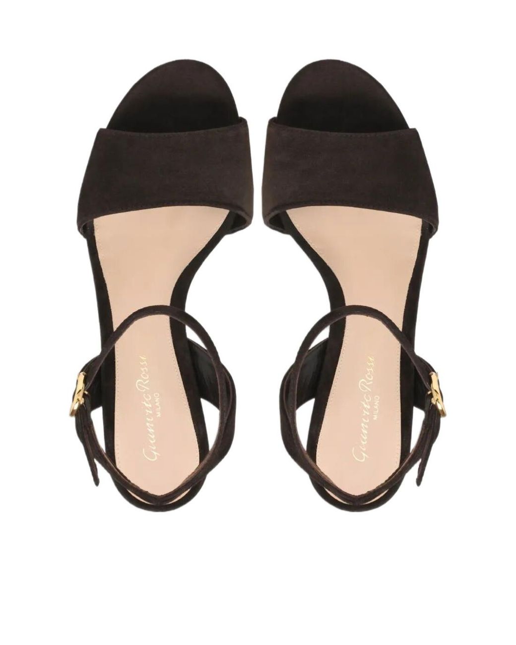 Gianvito Rossi Black Ardèa Platform Heeled Sandals