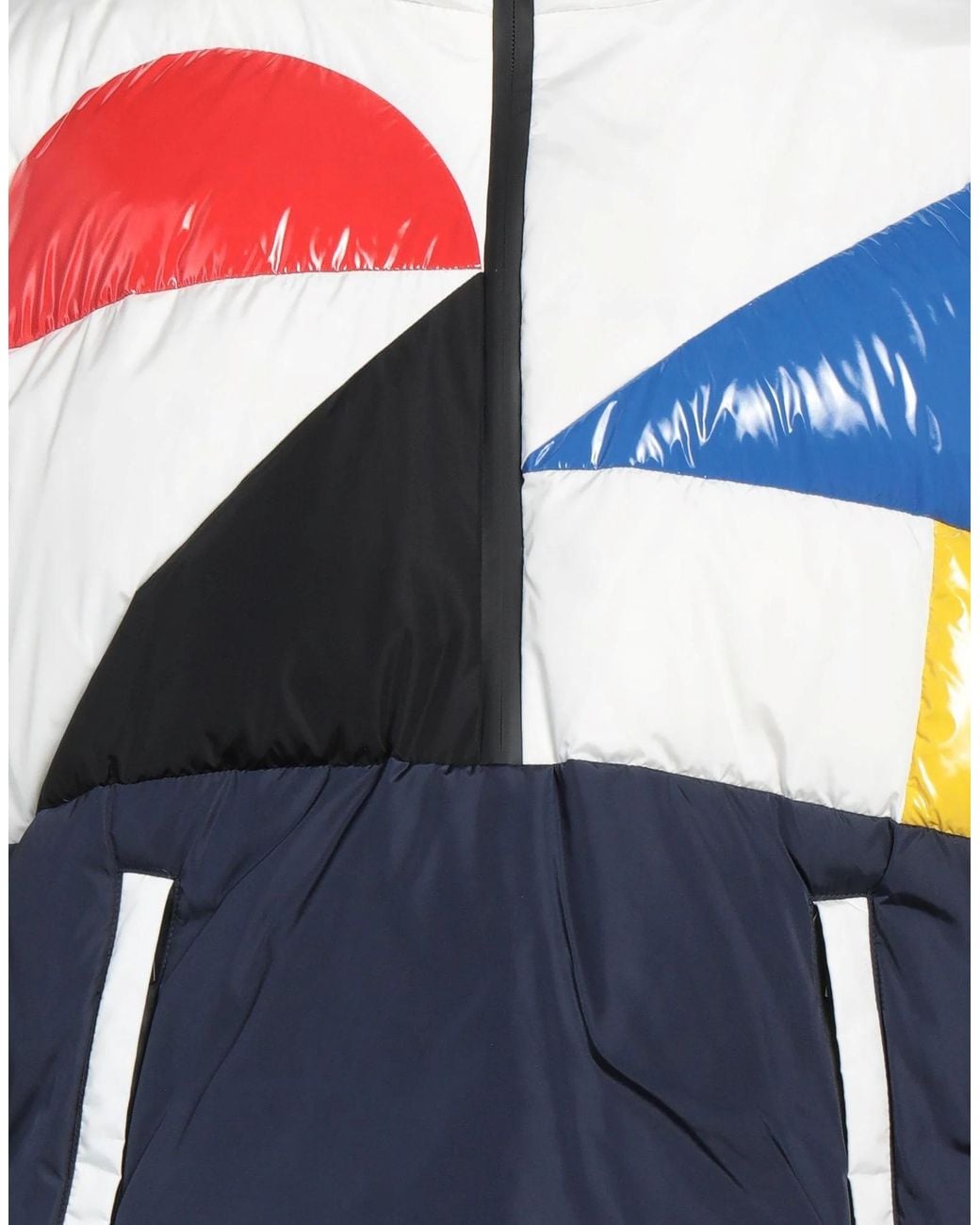Weekend by Maxmara Blue Multicolored Down Jacket