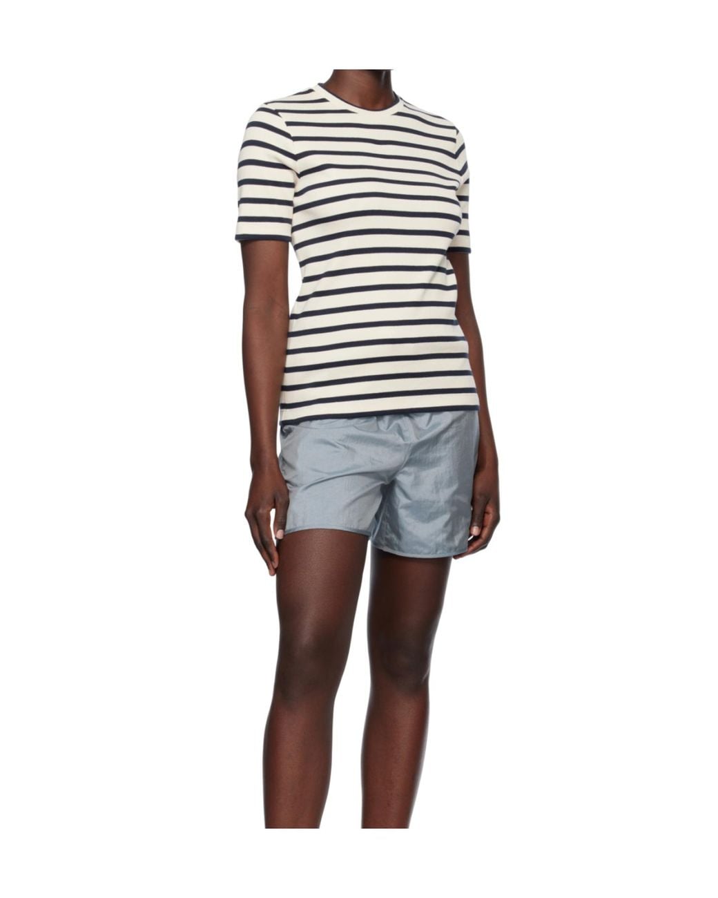 Jil Sander Multicolor Striped Jersey T-Shirt