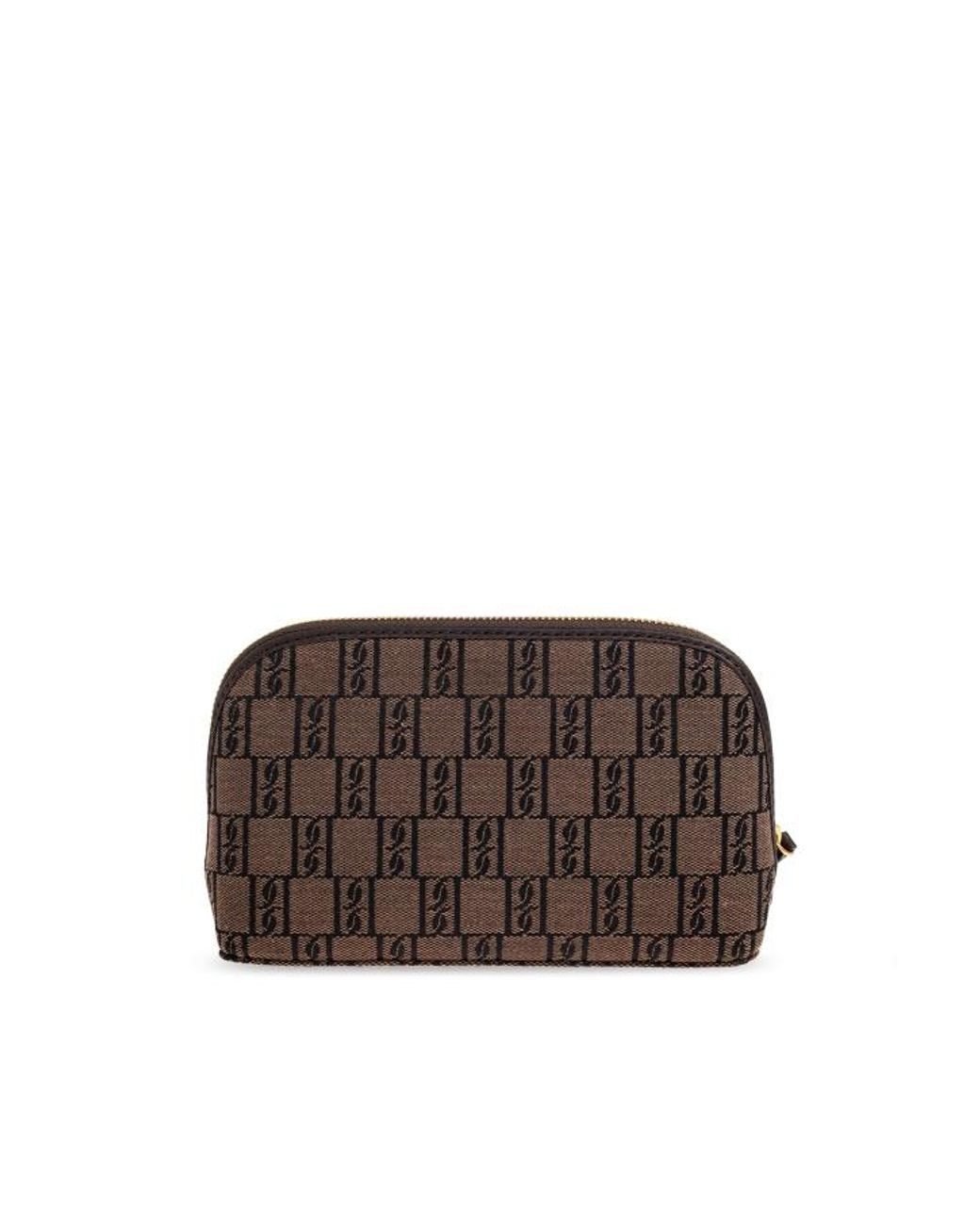 By Malene Birger Brown Cara Small Make Up Bag