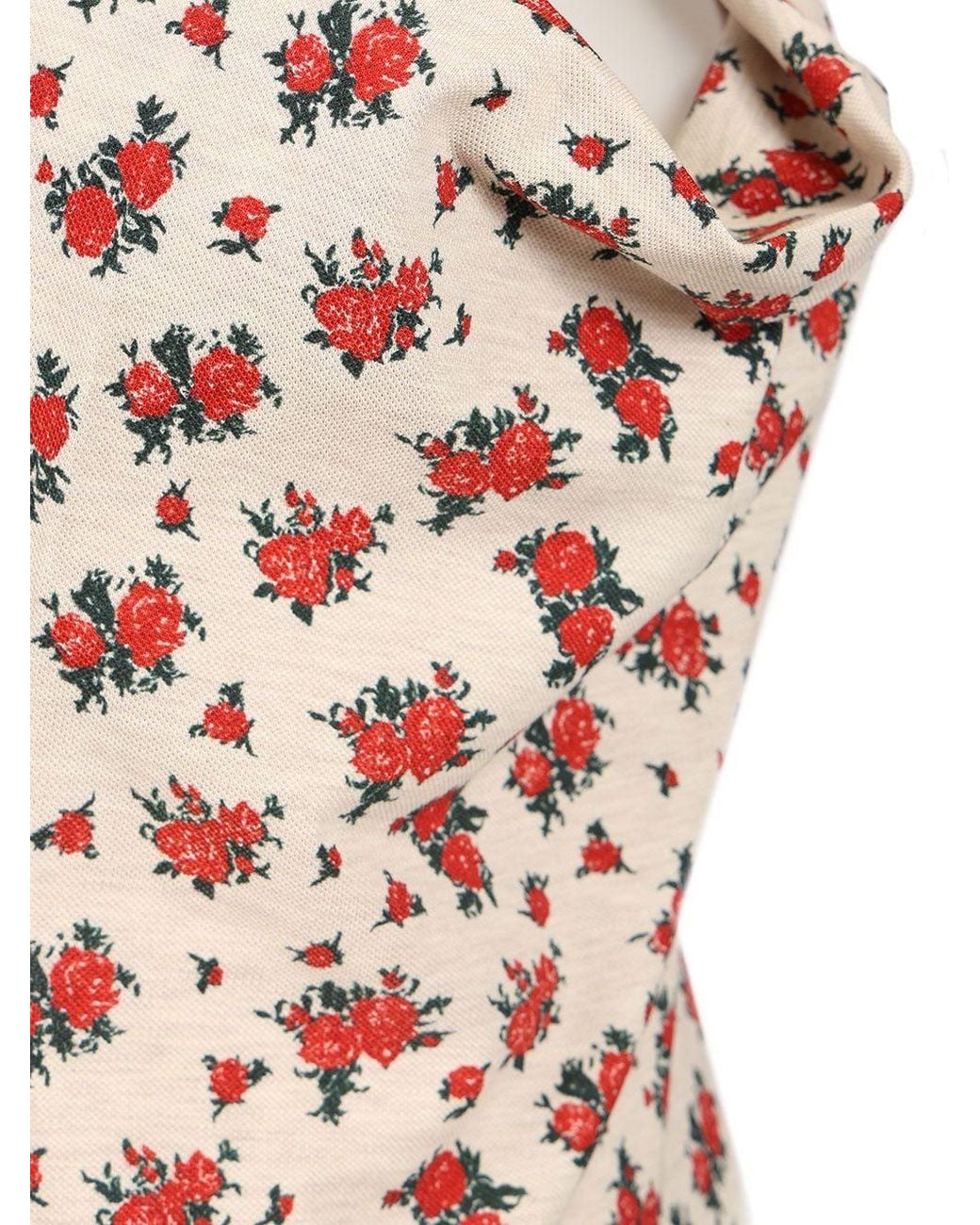 Vivienne Westwood Red Anna Floral Mini Dress