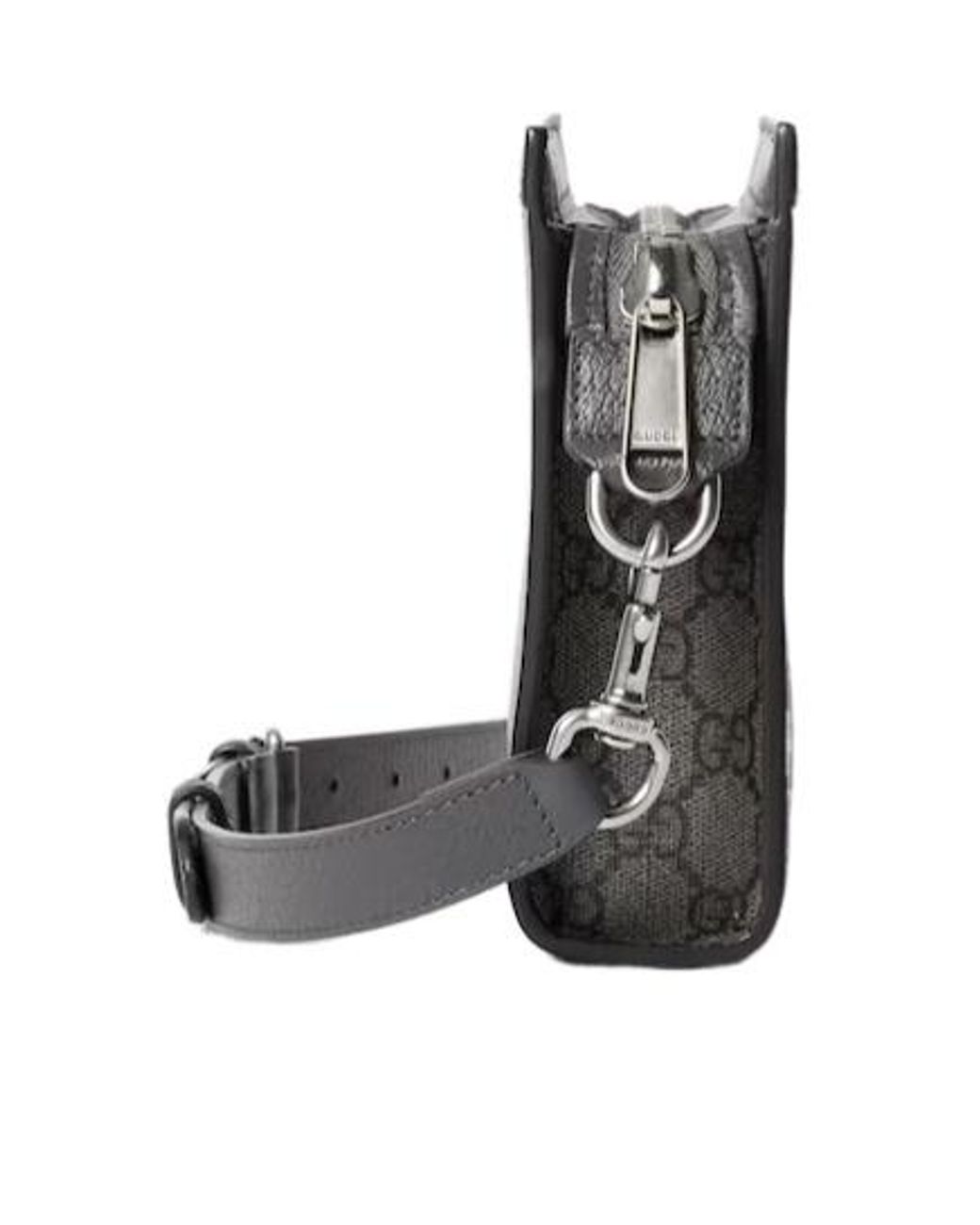 Gucci Gray Ophidia Super Mini Clutch Bag for men