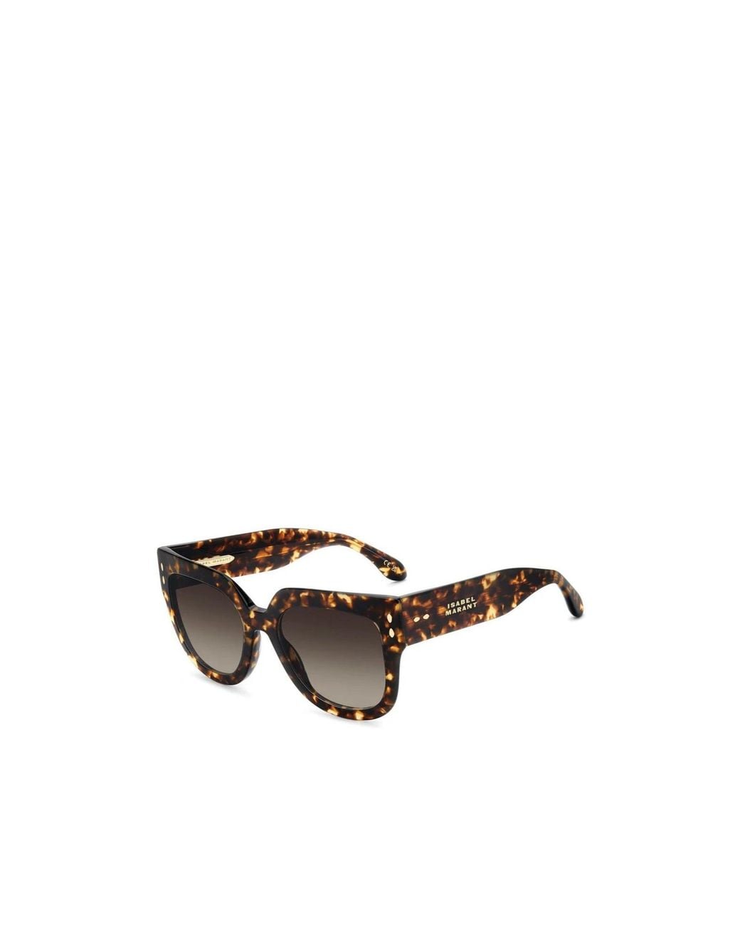 Isabel Marant Brown Full Frame Sunglasses
