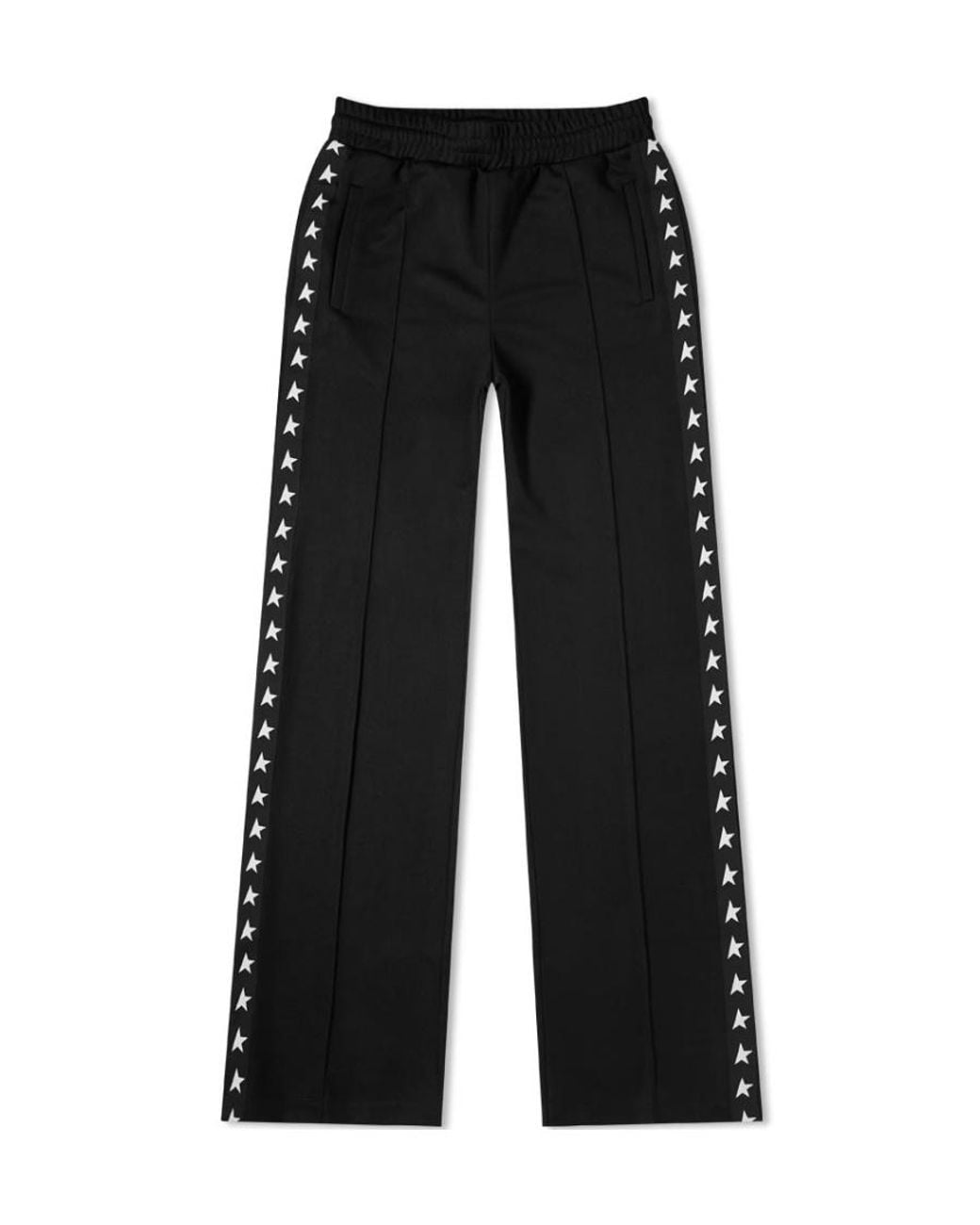 Golden Goose Deluxe Brand Black Star Tape Trackpants