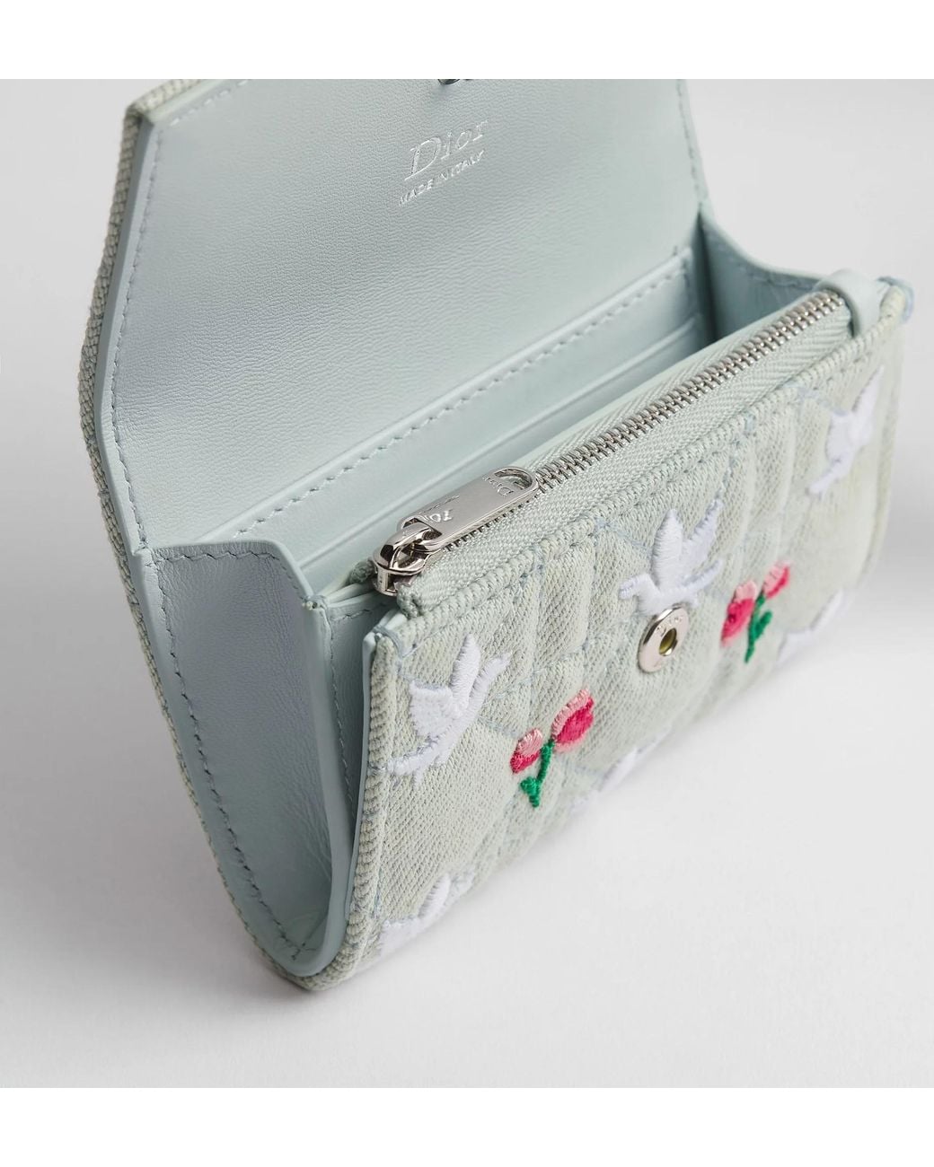 Dior Gray Amour My Glycine Wallet
