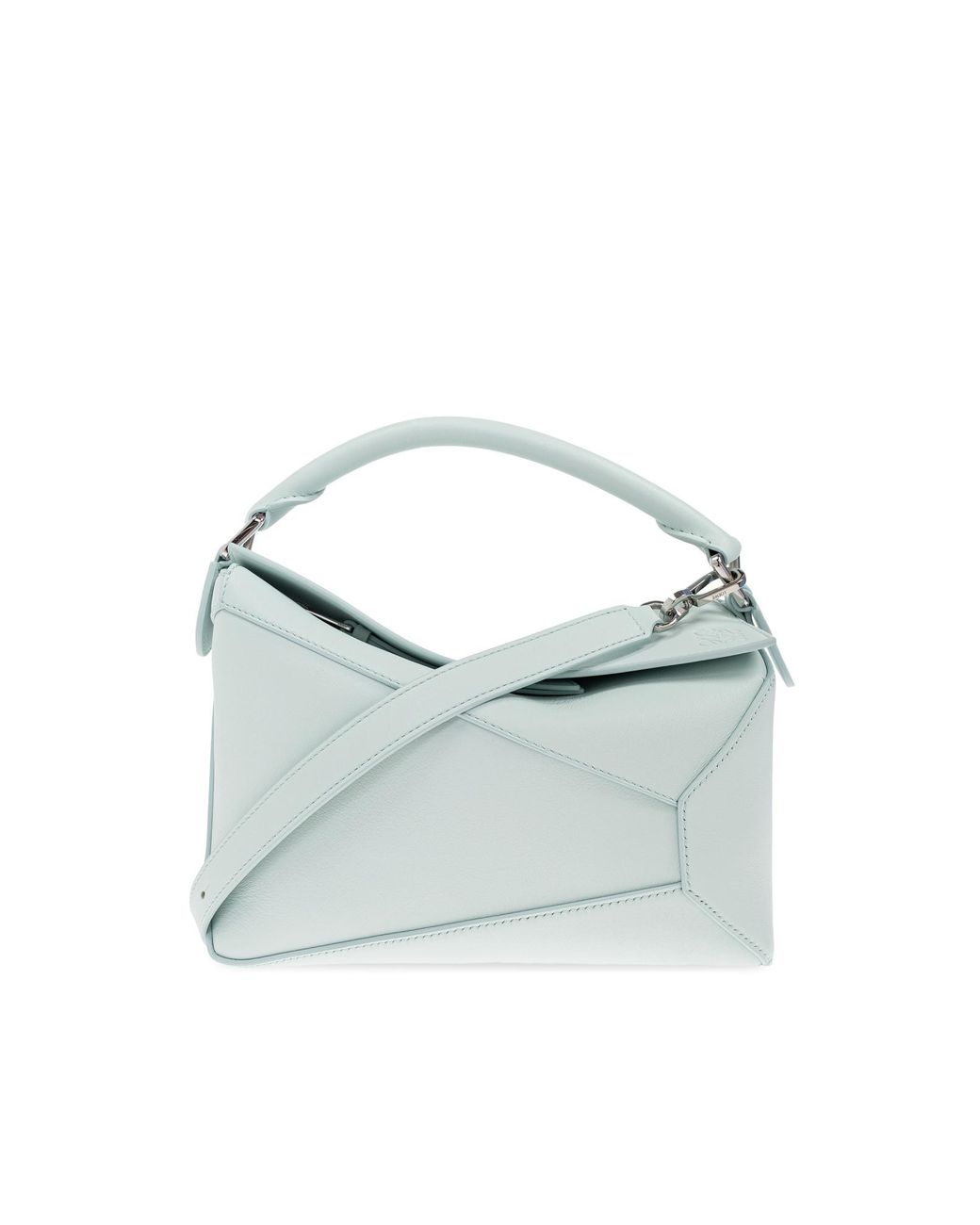 Loewe Blue Small Puzzle Tote Bag
