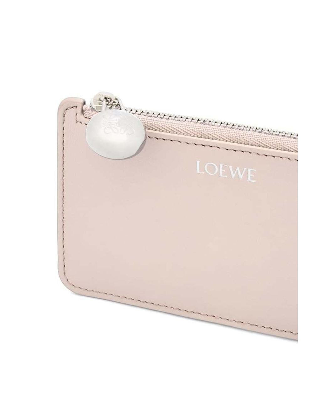 Loewe Pink Pebble Coin Cardholder