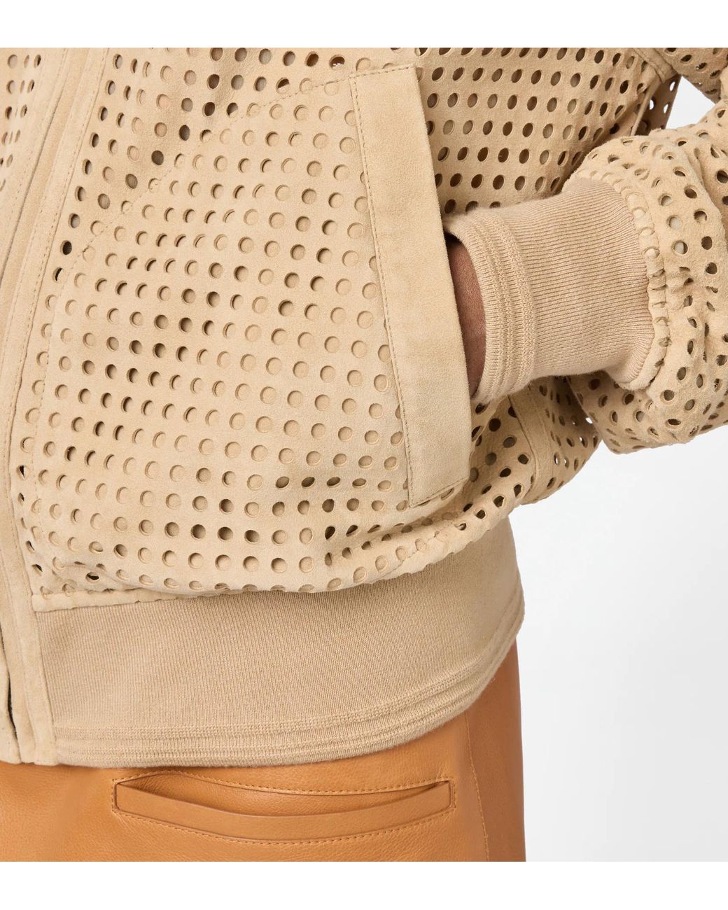 Tod's Natural Bomber Jacket