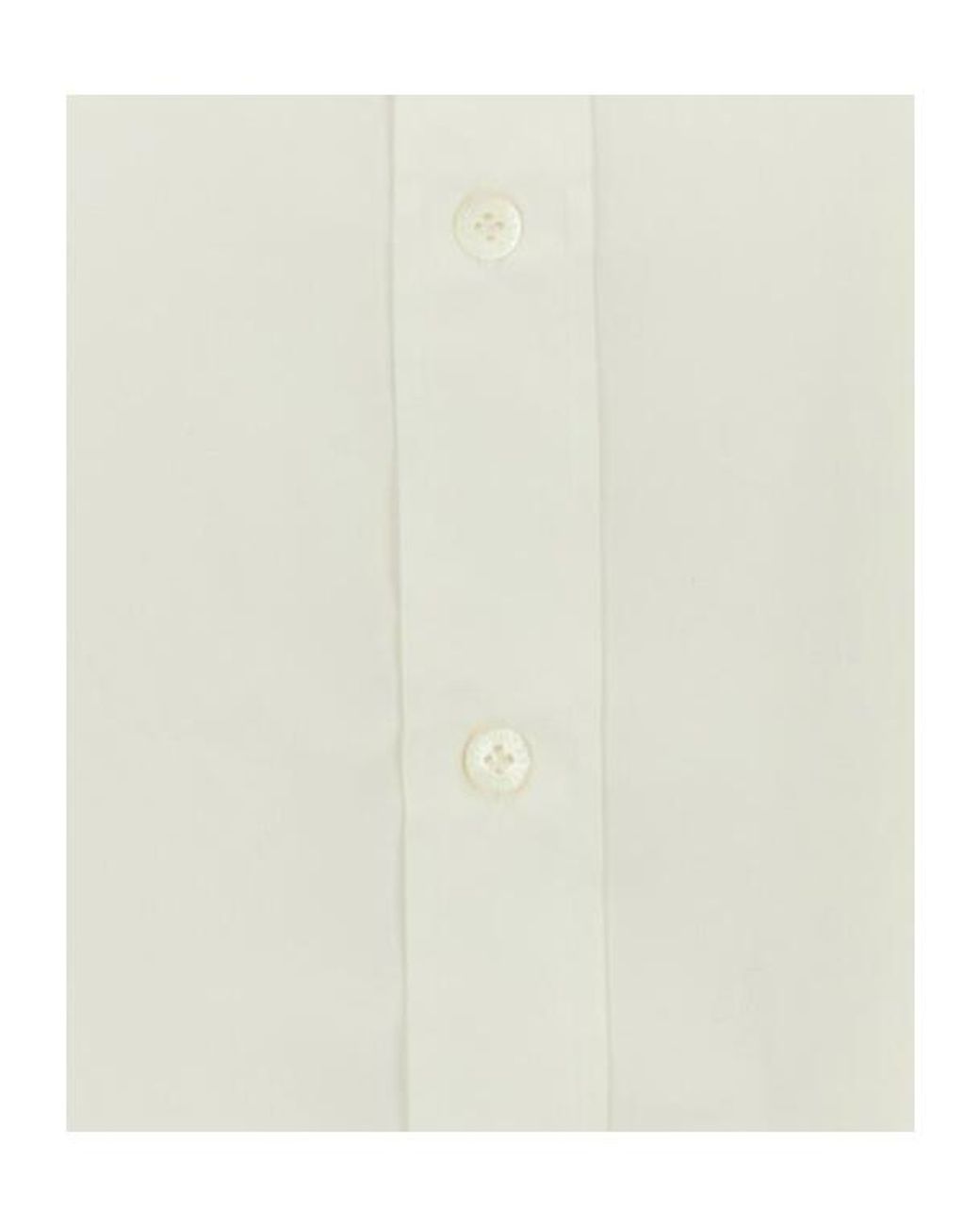 Setchu White Long-Sleeved Shirt for men