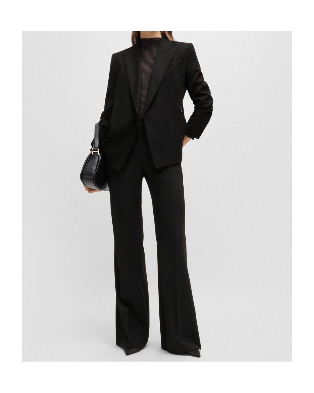 Boss Black Boss Double Breasted Slim-Fit Blazer