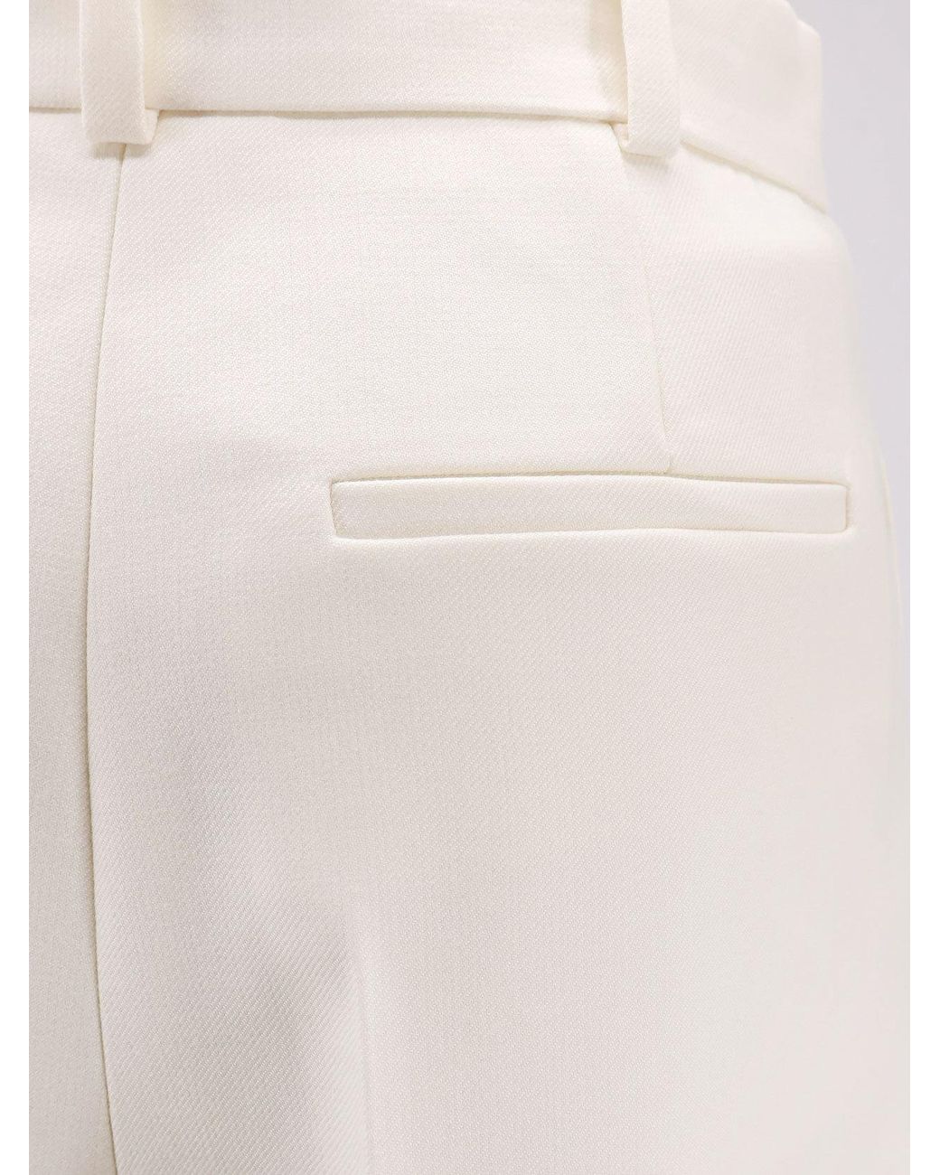 Dior White Flared Pants