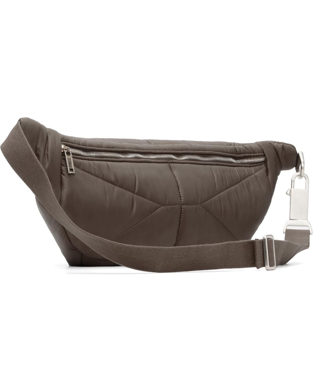 Moncler Brown Rick Owens Moncler Quilted Belt Bag for men