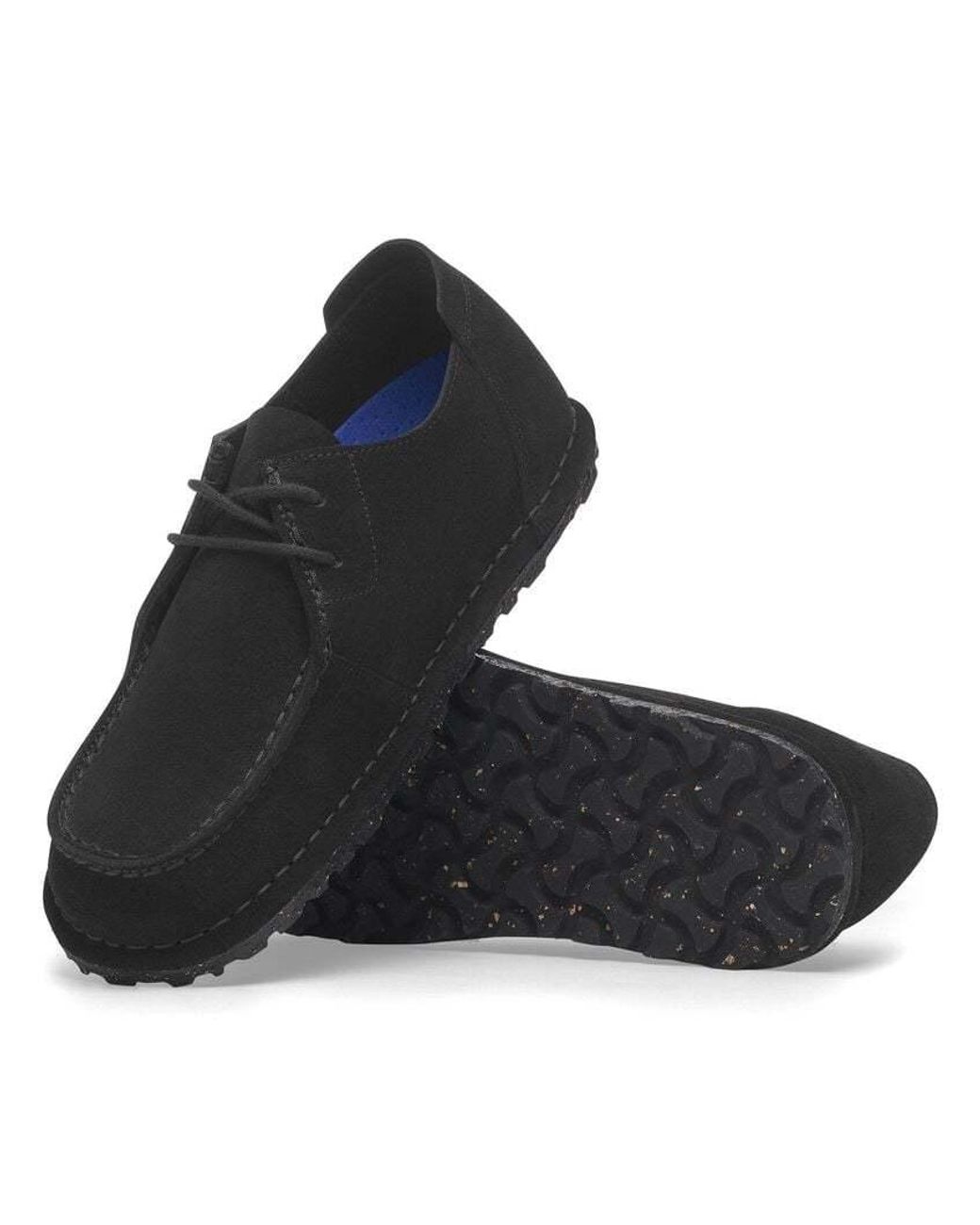 Birkenstock Black Utti Lace-Up Shoes for men