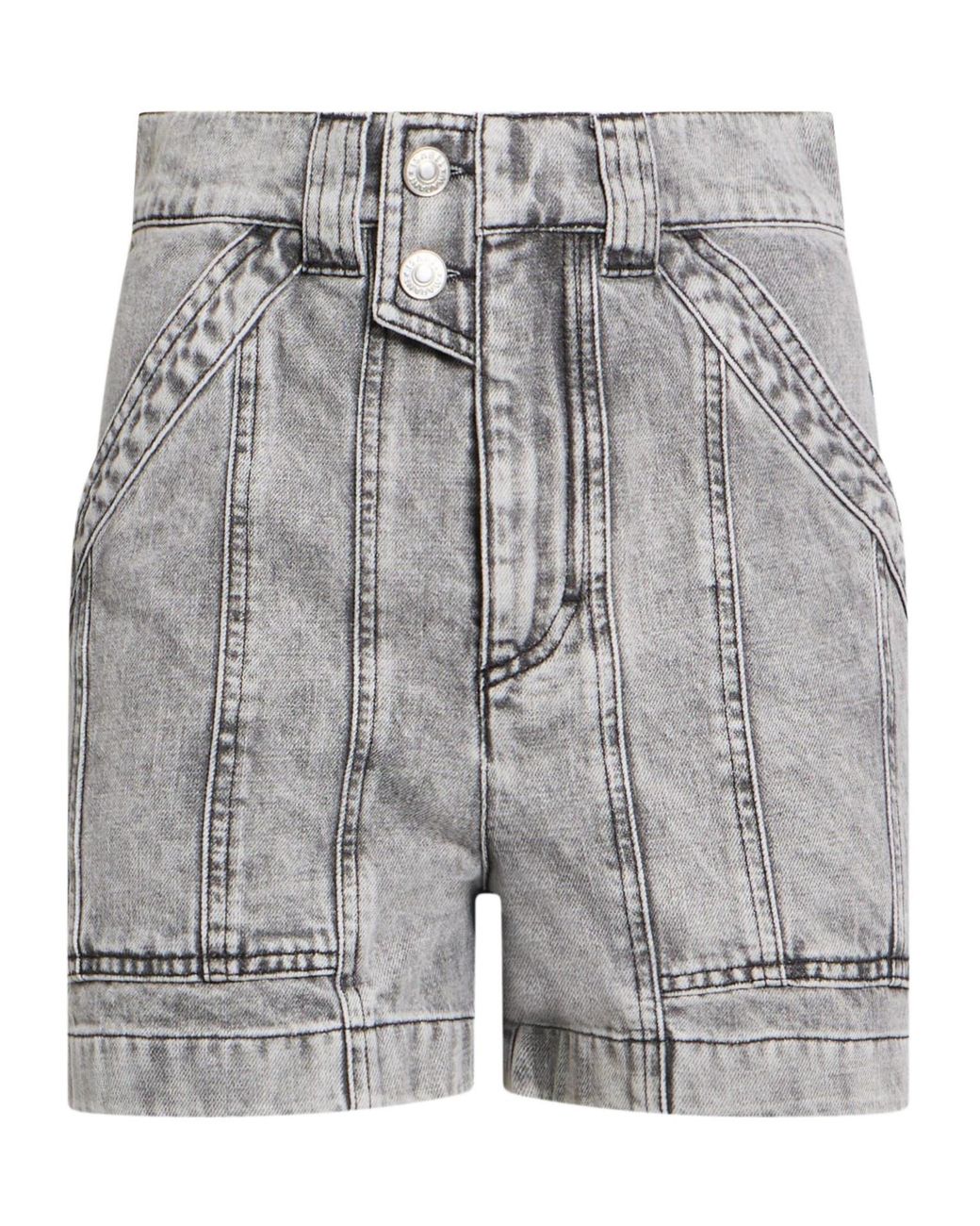 Isabel Marant Gray Denim Shorts