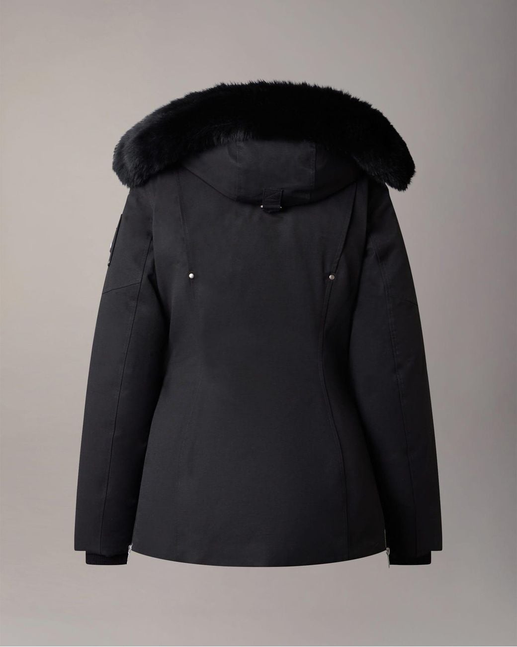 Moose Knuckles Black Original 3Q Down Jacket